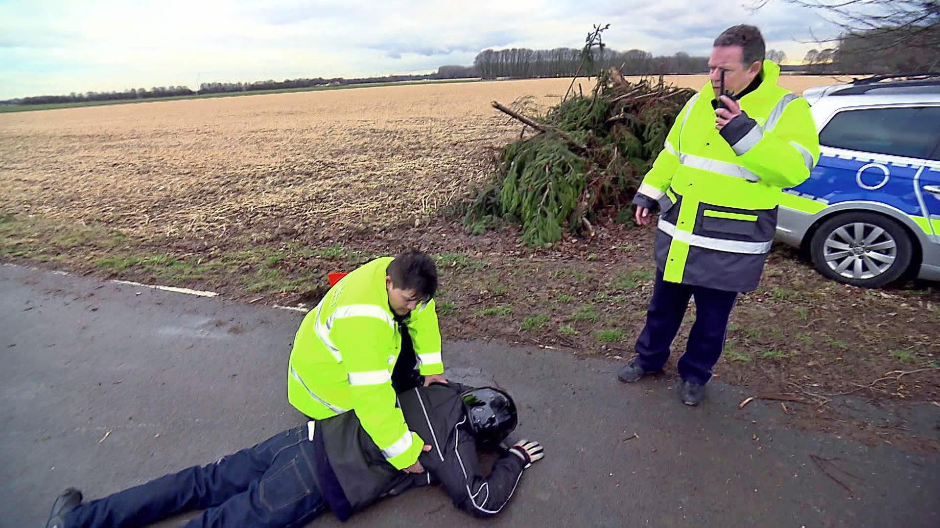 Motorradcrash mit schwerwiegenden Folgen