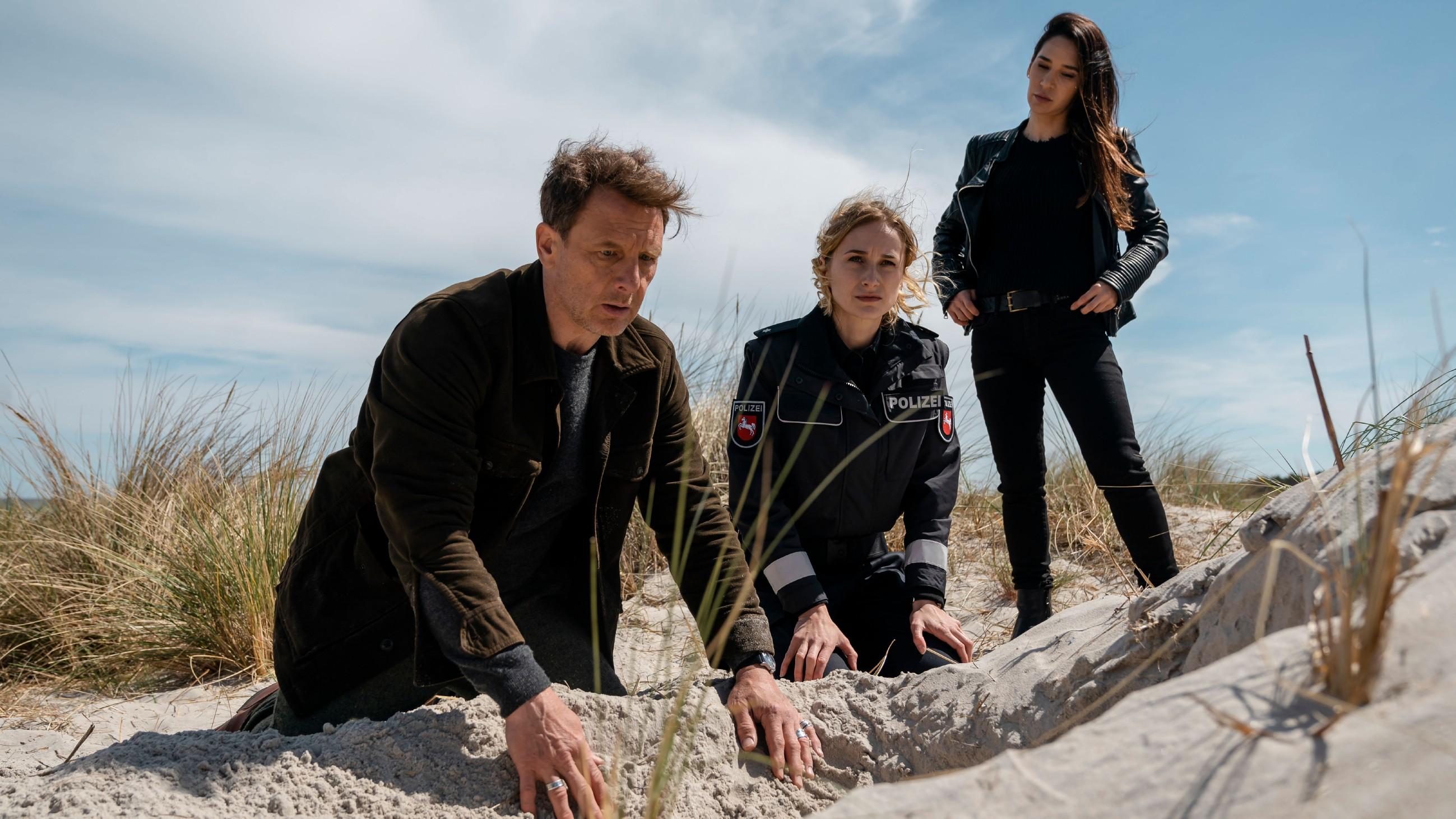 Das Grab am Strand