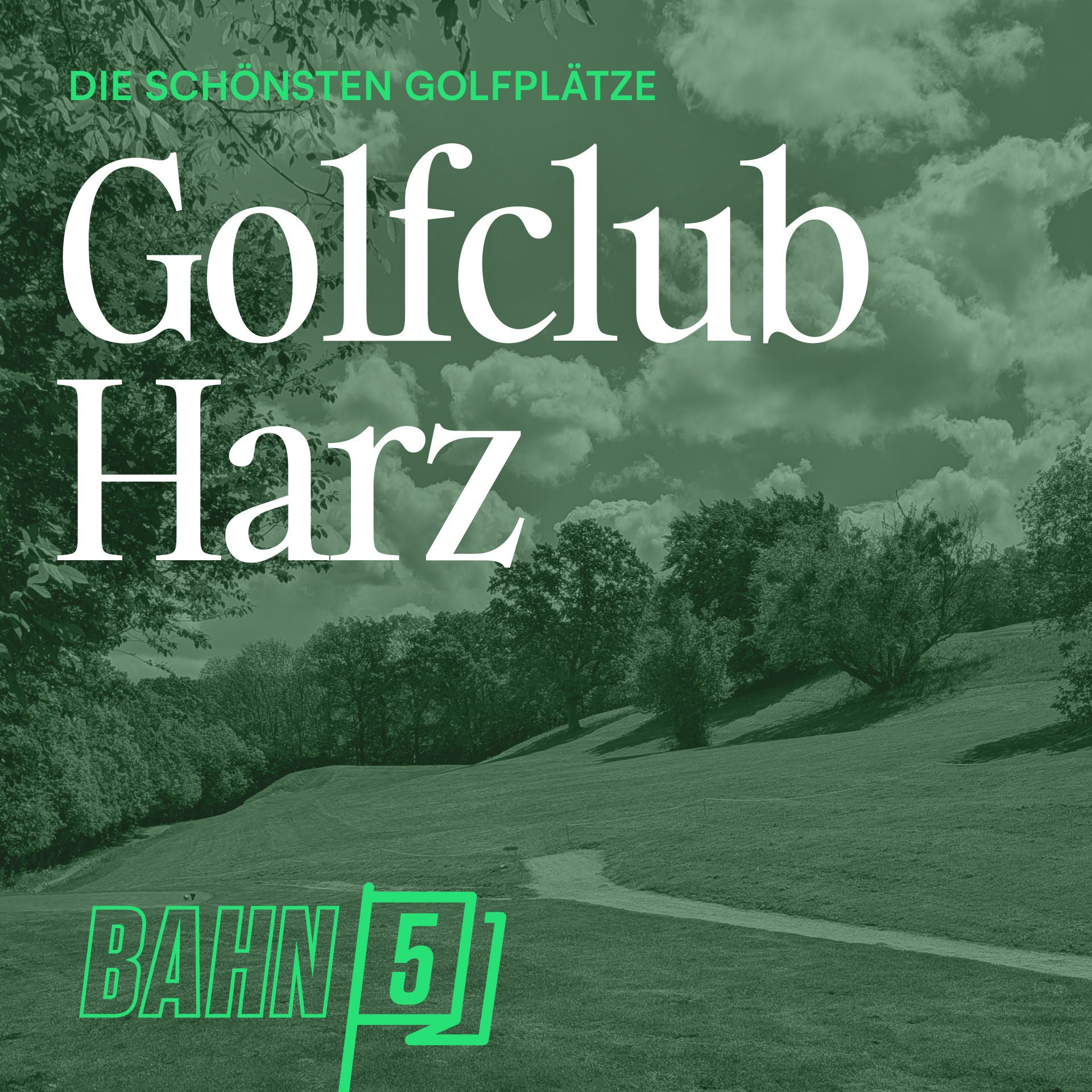 Golfclub Harz - Berg und Tal und eine Pferderennbahn