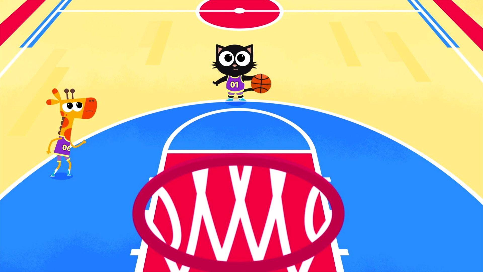 Milo, der Basketballspieler