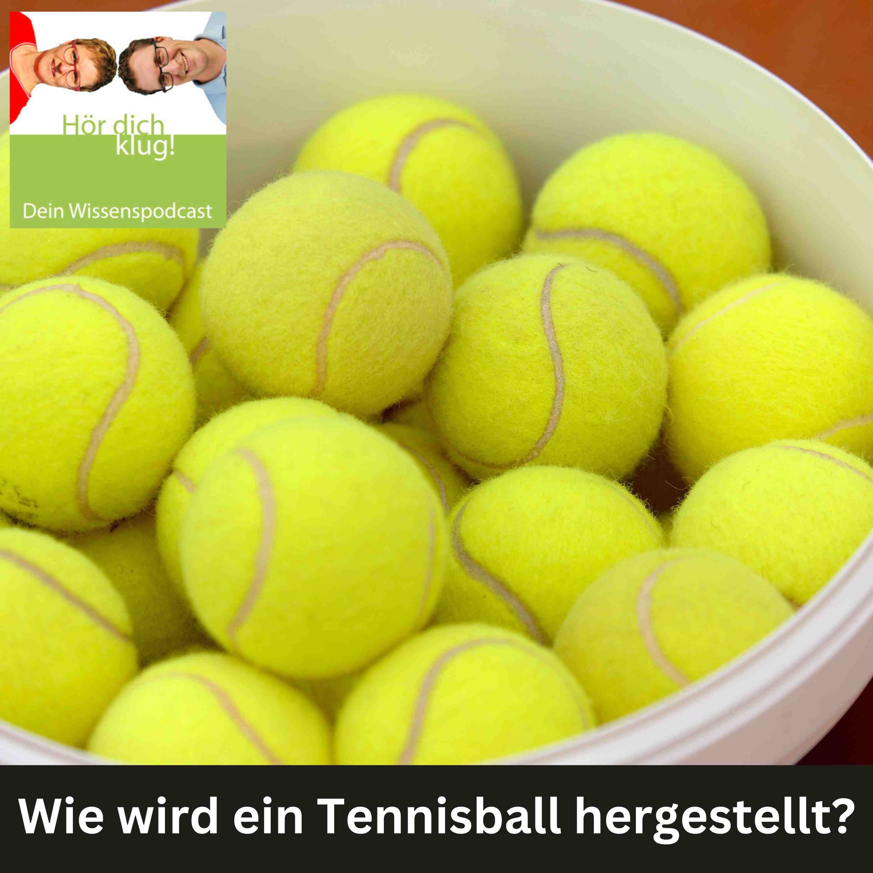 Wie wird ein Tennisball hergestellt?