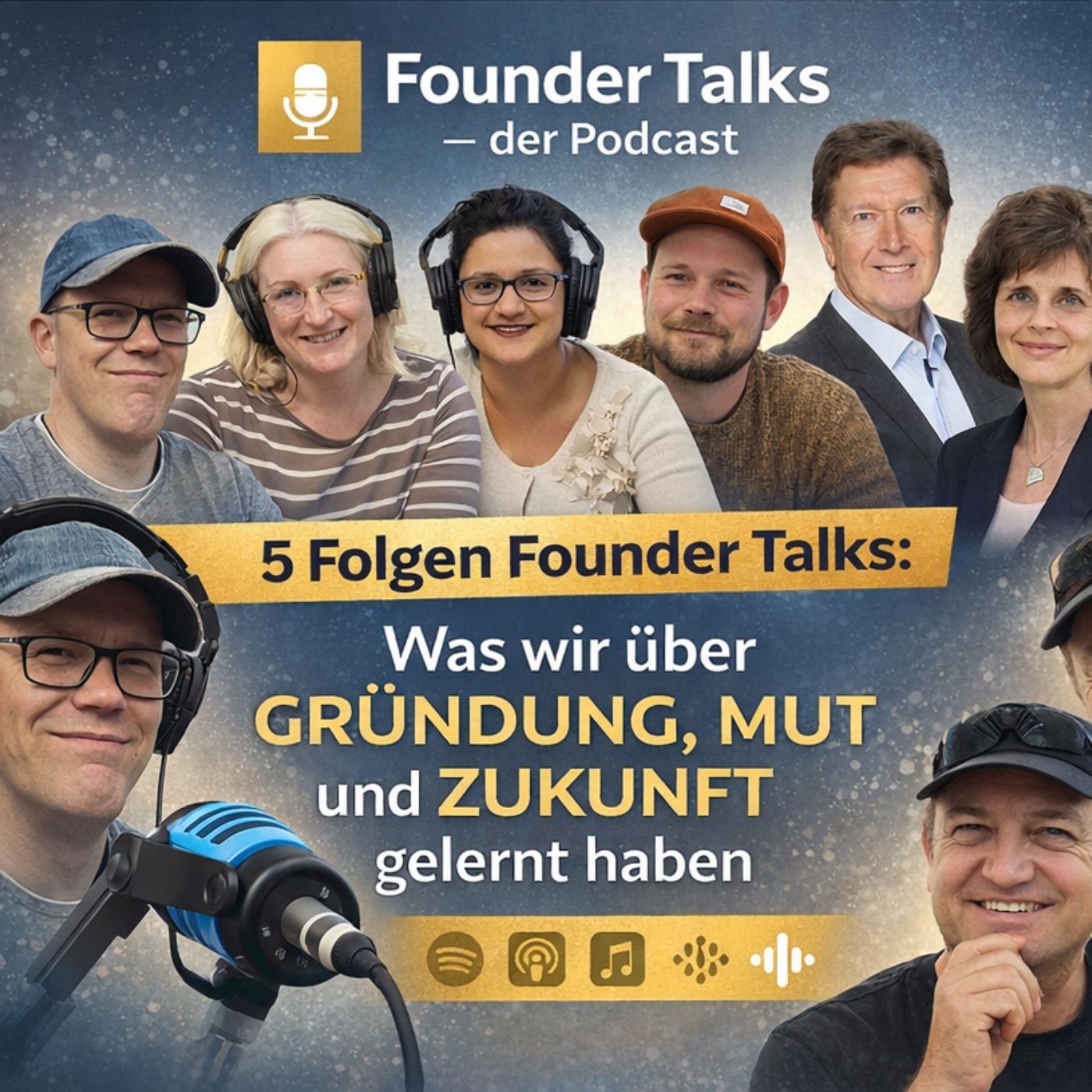 Founder Talks - Summary der ersten fünf Folgen - Februar+März 2026