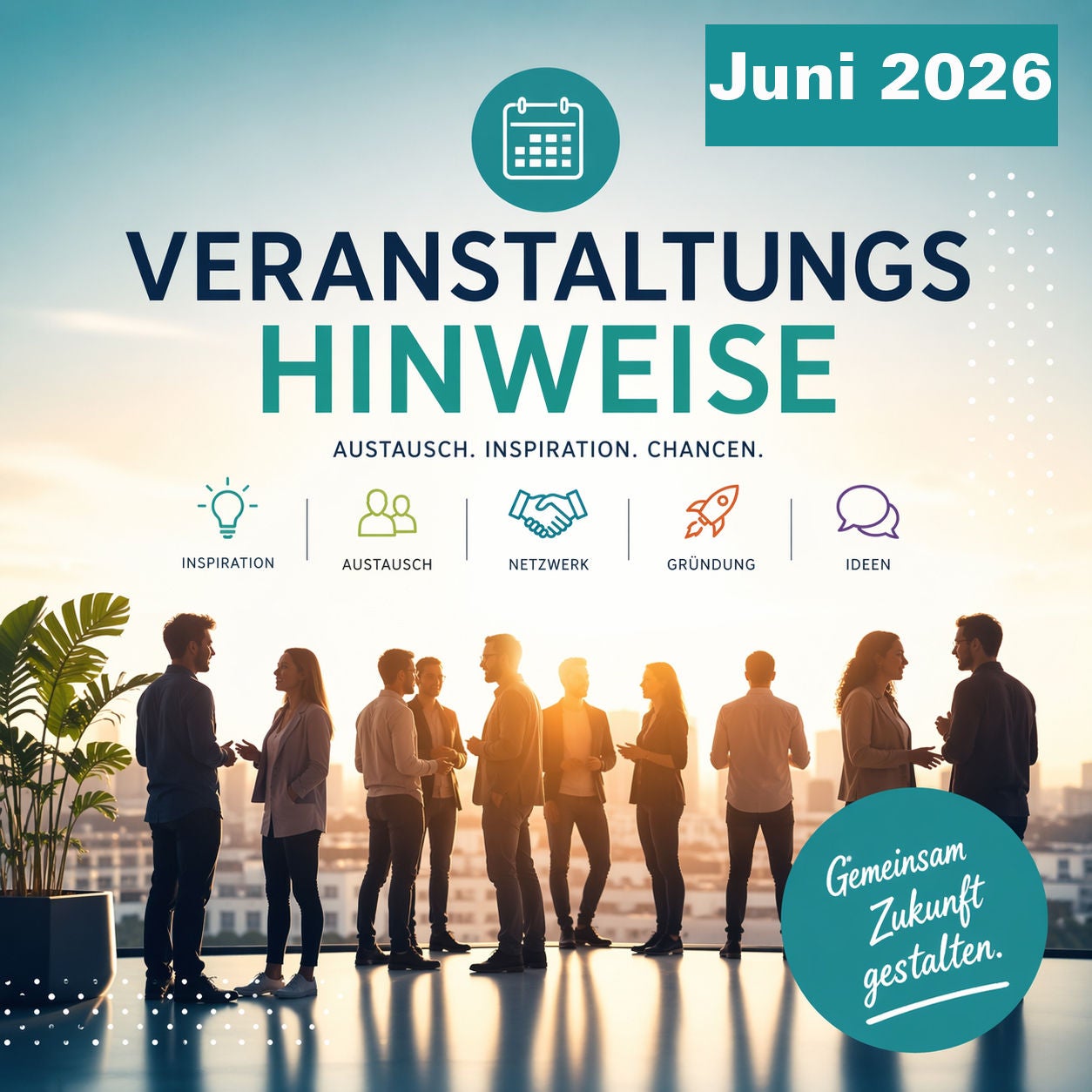 Founder Talks: Veranstaltungshinweise Juni 2026