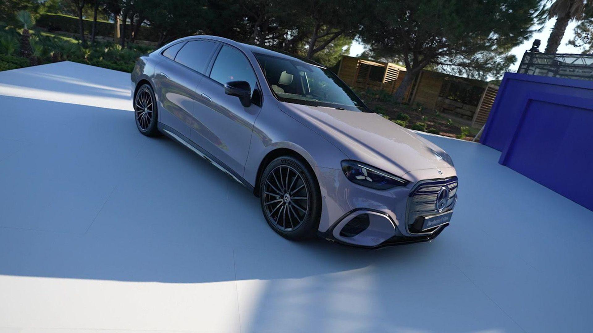 Thema u.a.: Elektrische Mercedes C-Klasse