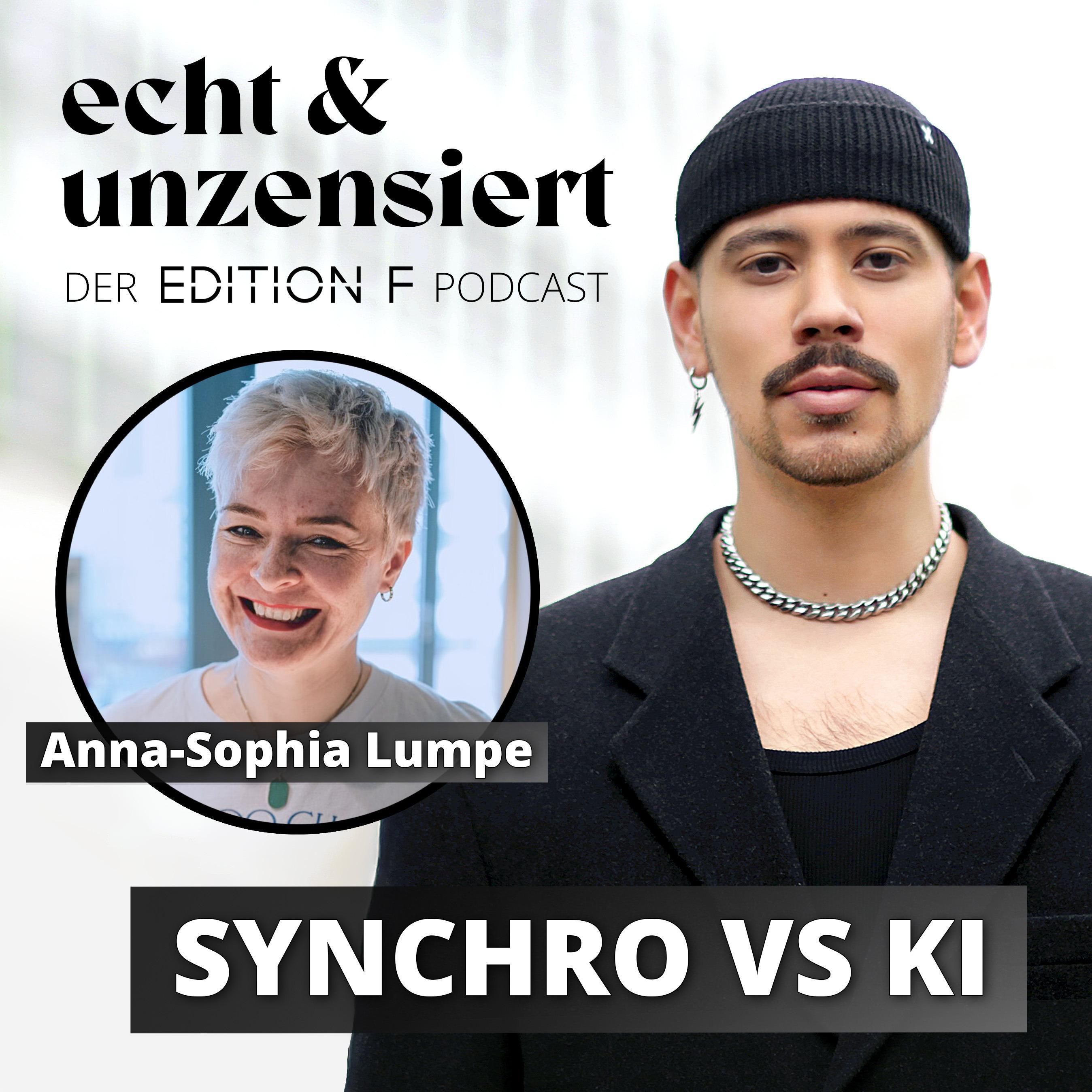 #73 Durch KI ersetzt? Warum der Kampf der Synchronbranche uns alle angeht (mit Anna-Sophia Lumpe)