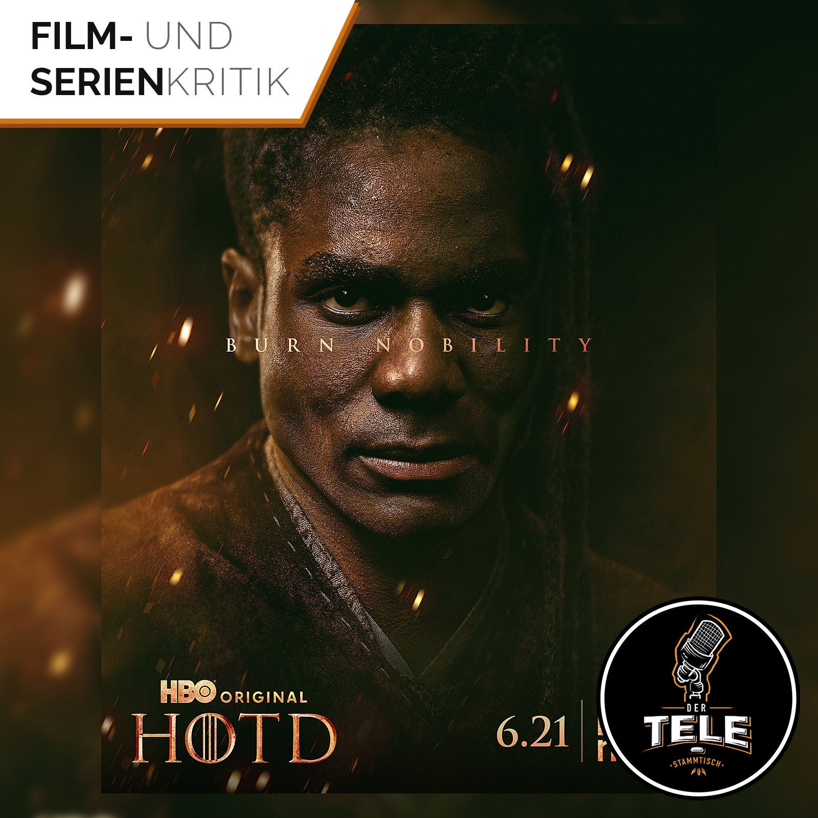 Clinton Liberty zu House of the Dragon Staffel 3 im exklusiven Interview (HBO MAX) 🐉 Addam of Hull