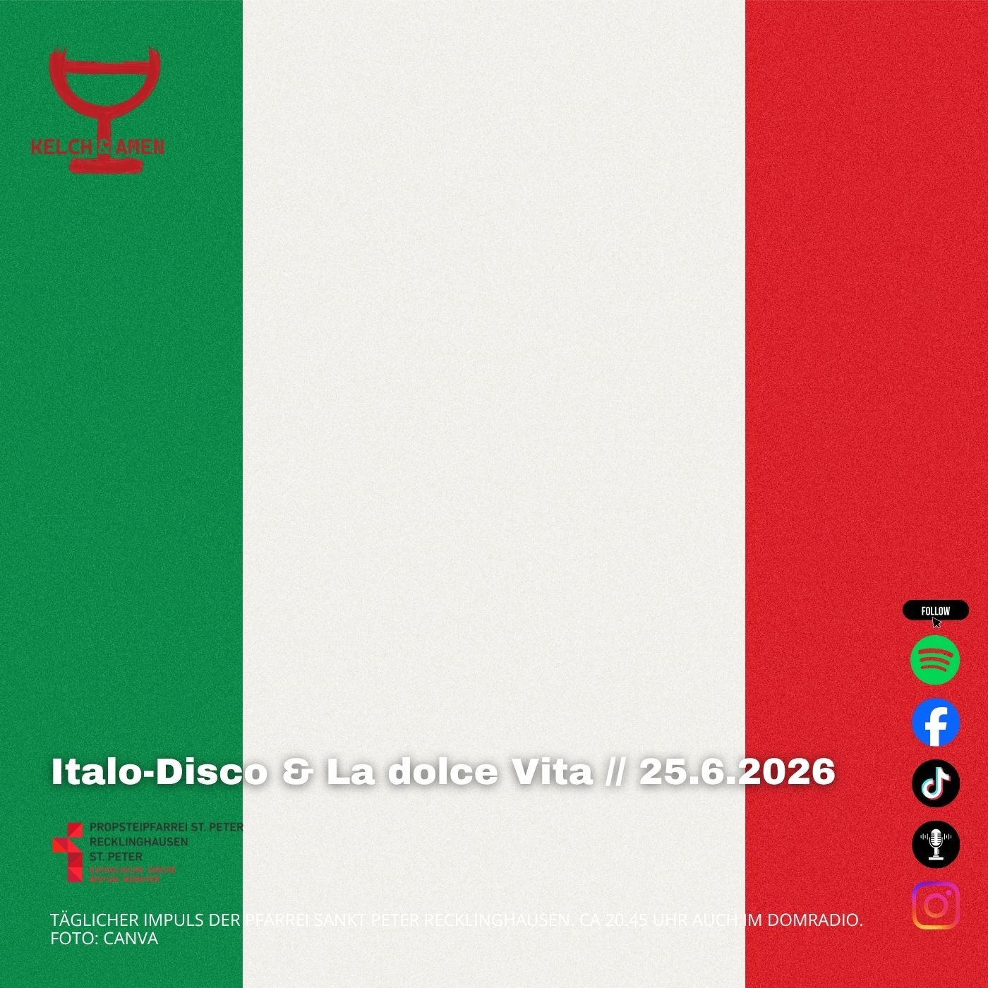 Italo-Disco & La dolce Vita // 25.6.2026