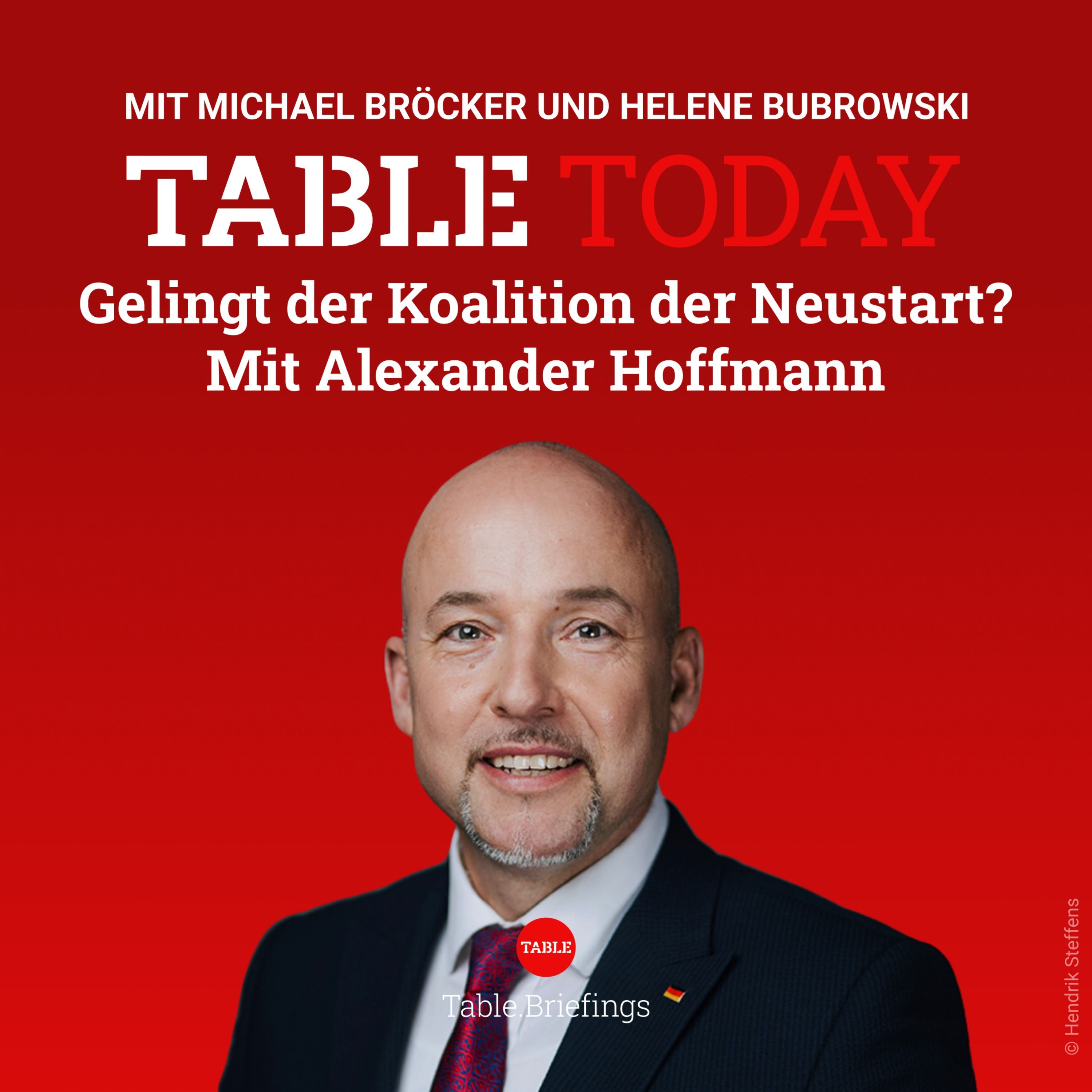 Gelingt der Koalition der Neustart? Mit Alexander Hoffmann