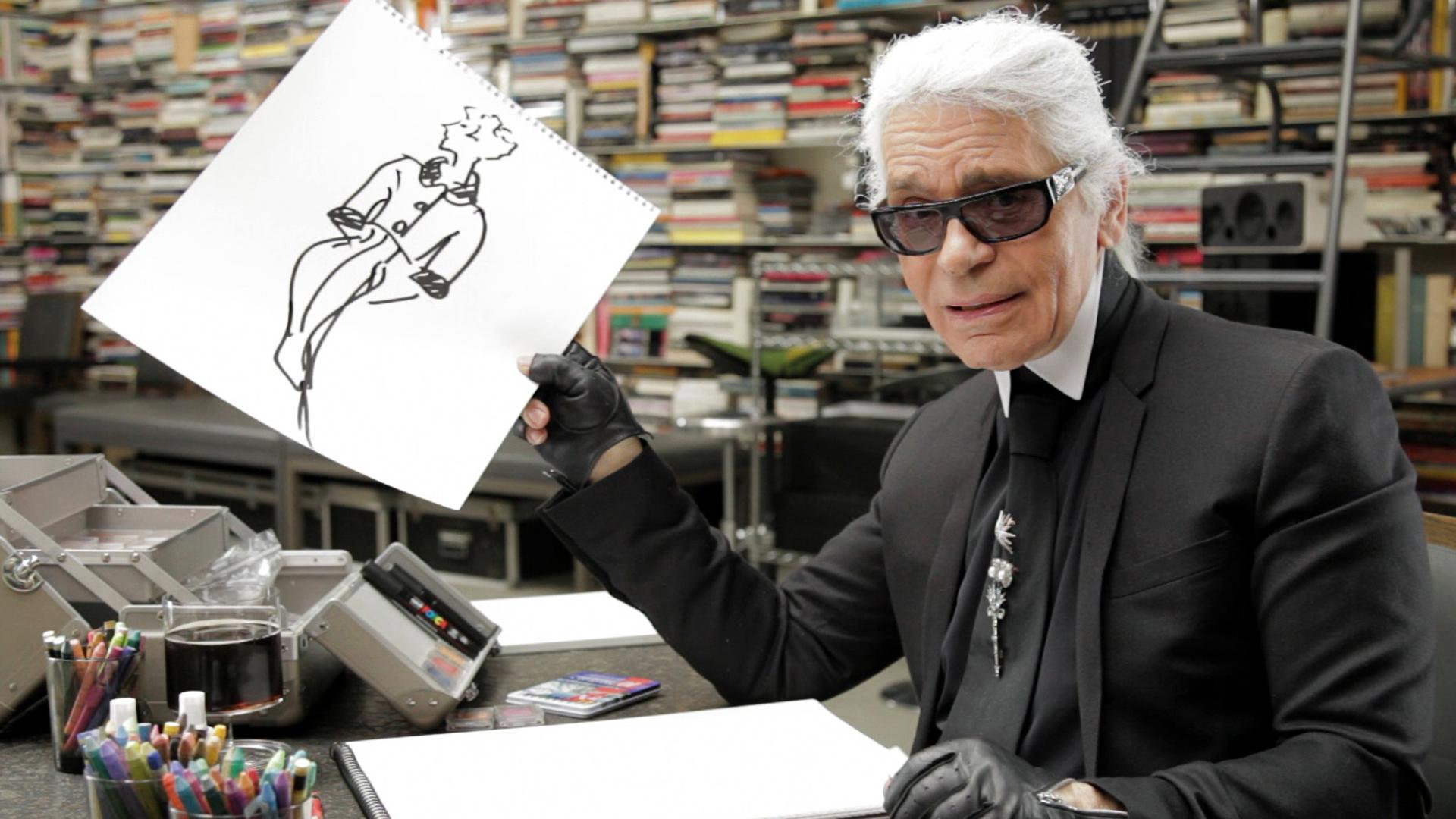 Karl Lagerfeld: Lebens-Skizzen