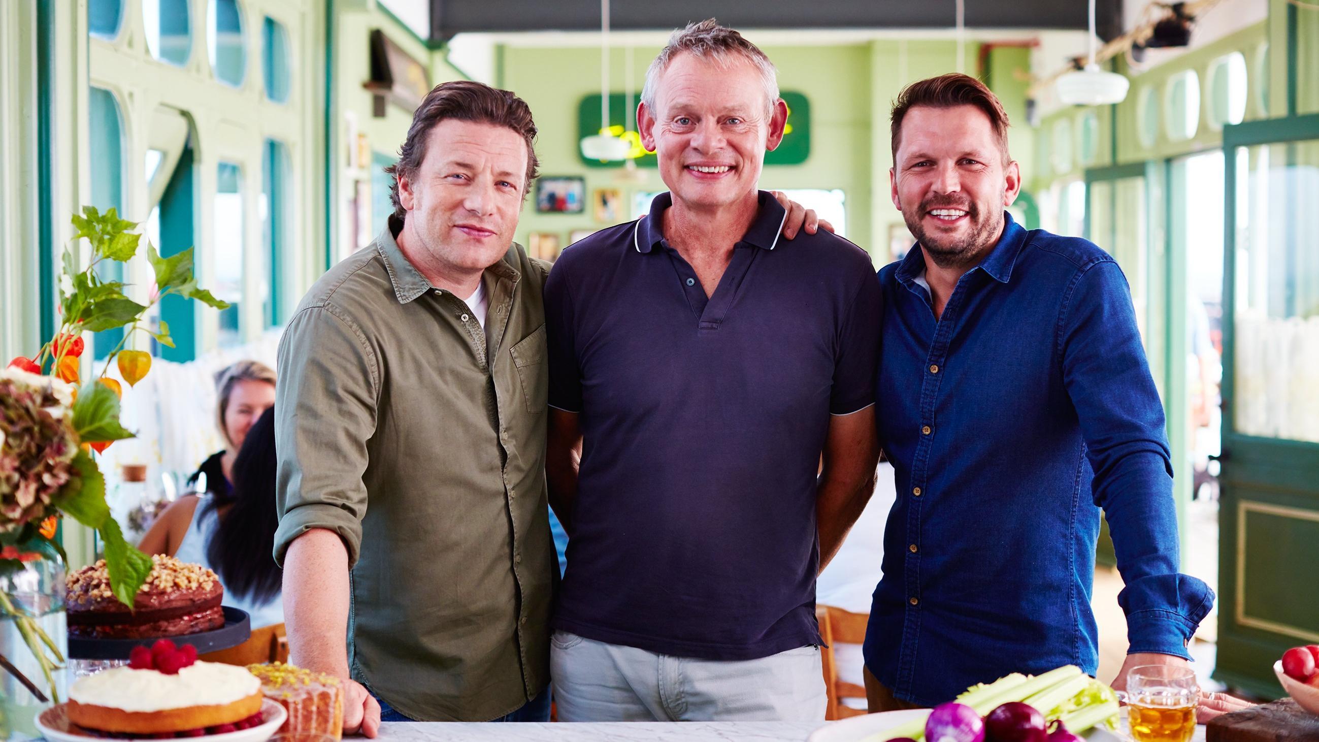 Spanische Paella mit Martin Clunes