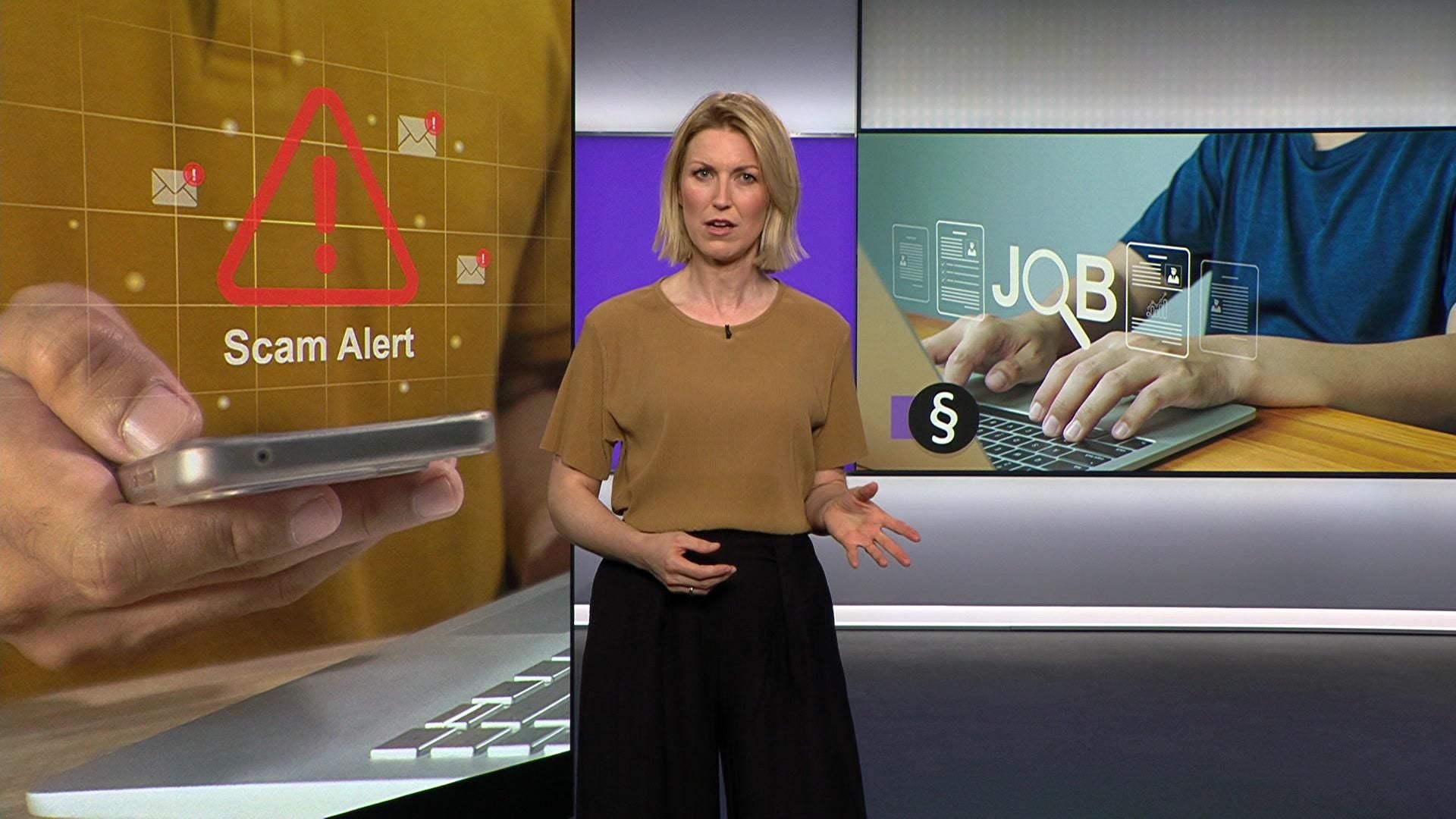 Thema u.a.: Achtung Job-Scamming - Betrug bei der Jobsuche