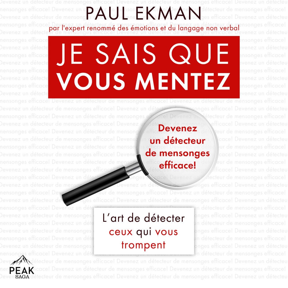 Je sais que vous mentez