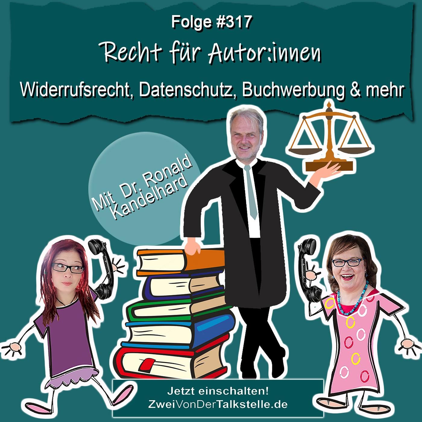 Recht für Autor:innen – Widerrufsrecht, Datenschutz, Buchwerbung & mehr