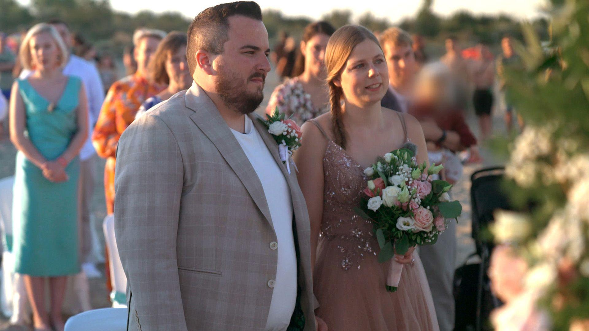 Traumhochzeit auf dem Campingplatz: Lex und Annika geben sich das Ja-Wort