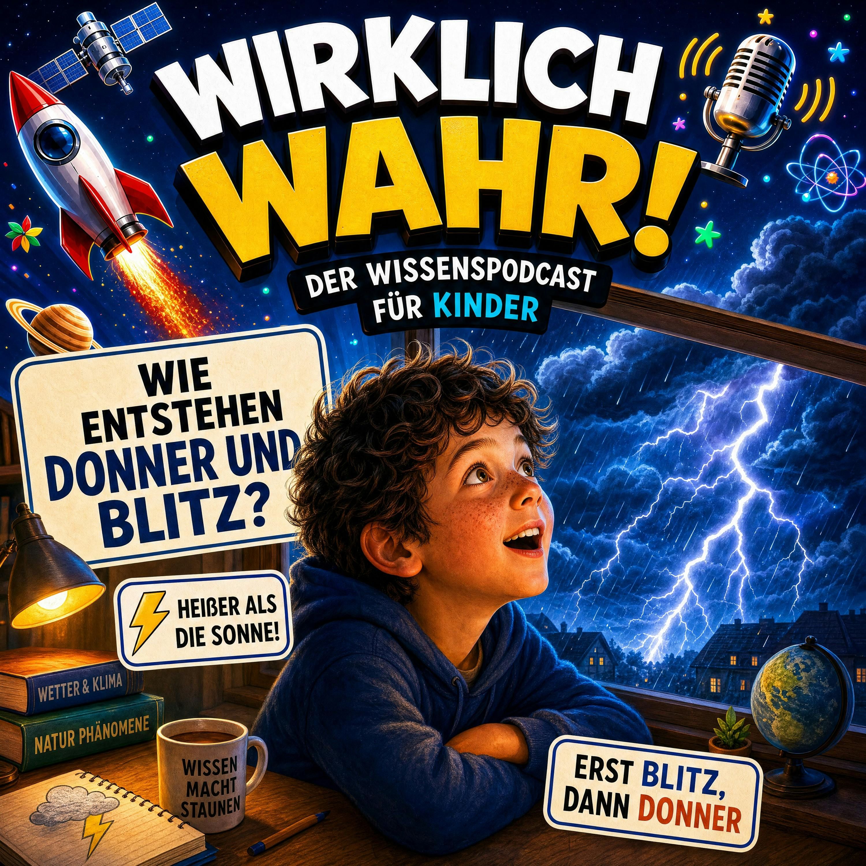 Frag nach! Wie entstehen Donner und Blitz?