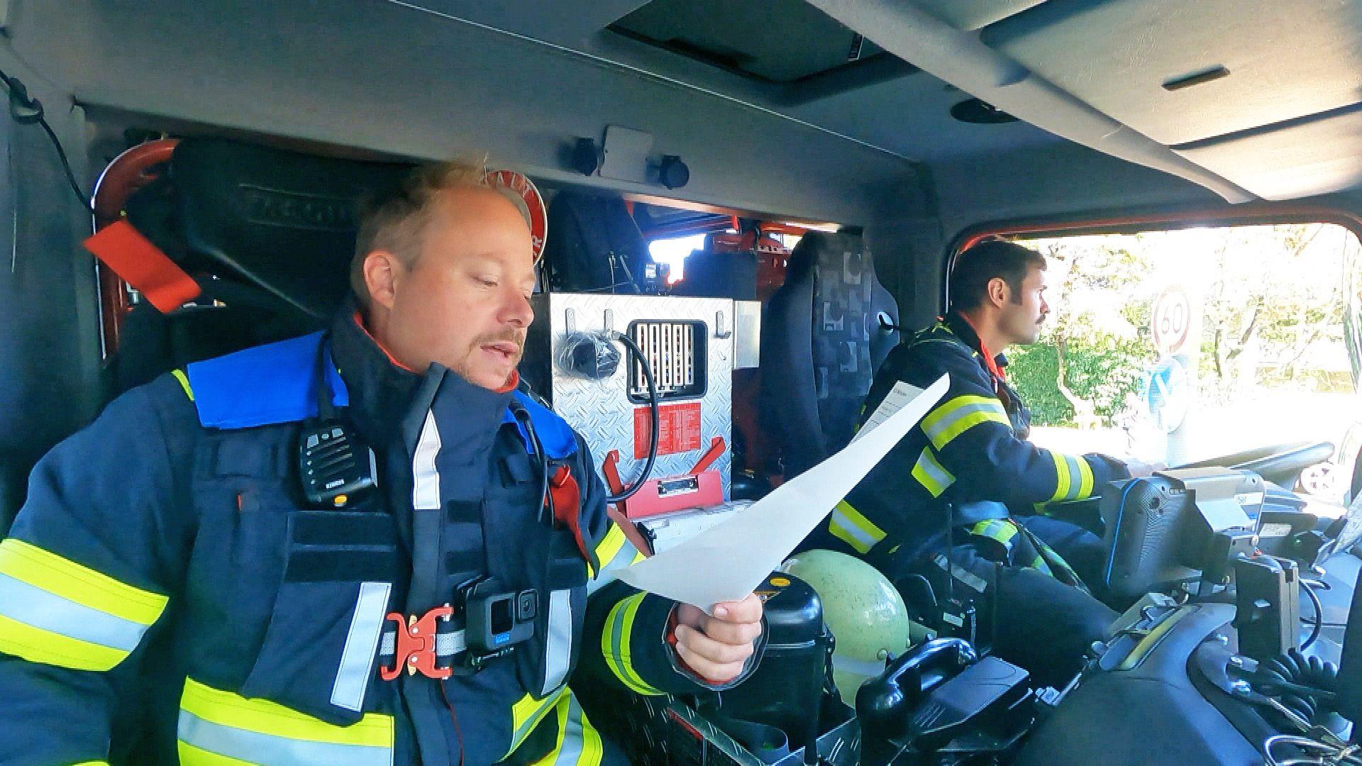 Die Feuerwehr als Katzenretter