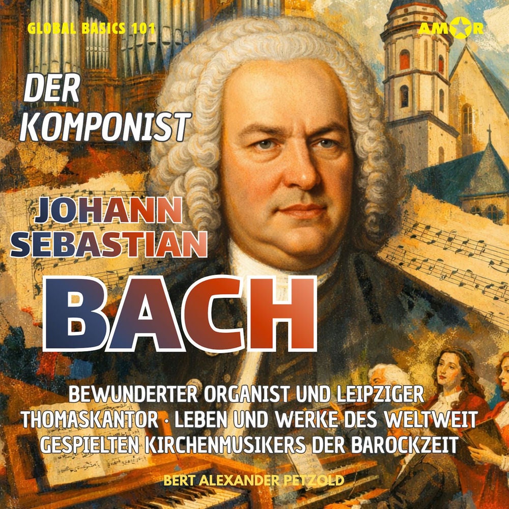Der Komponist Johann Sebastian Bach - Organist und Leipziger Thomaskantor - Leben und Werke des Kirchenmusikers der Barockzeit - G