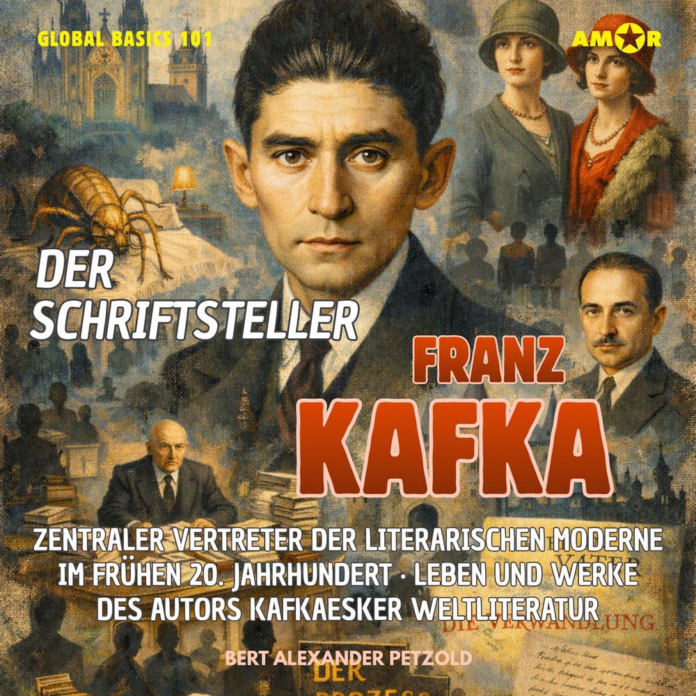 Der Schriftsteller Franz Kafka - Zentraler Vertreter der literarischen Moderne im frühen 20. Jahrhundert - Leben und Werke des Aut