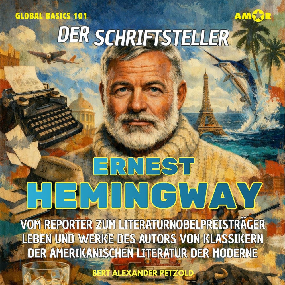 Der Schriftsteller Ernest Hemingway - Vom Reporter zum Literaturnobelpreisträger - Leben und Werke des Autors der amerikanischen L