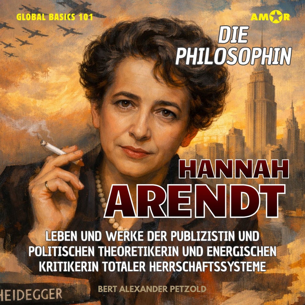 Die Philosophin Hannah Arendt - Leben und Werke der Publizistin und politischen Theoretikerin und energischen Kritikerin totaler H