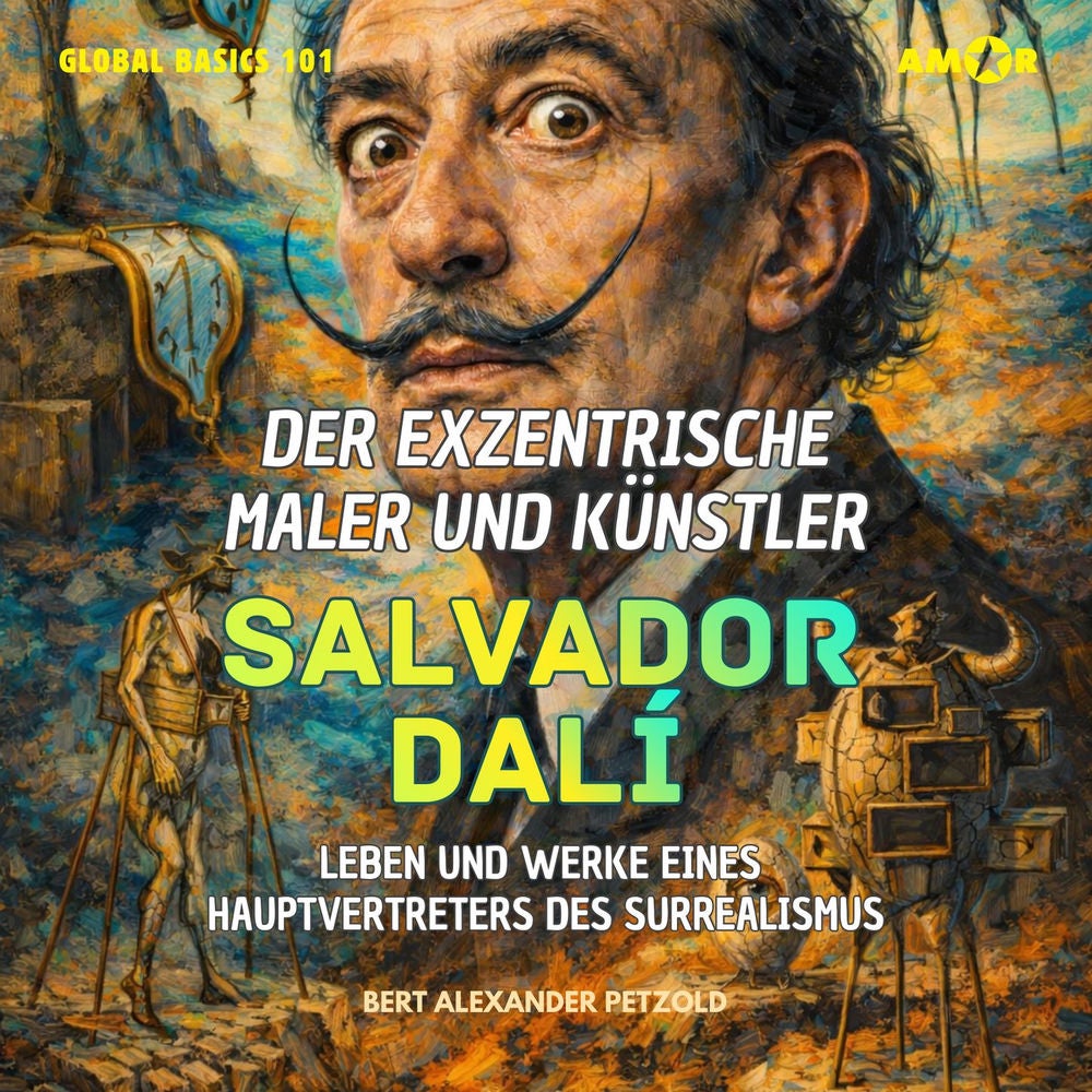 Der exzentrische Maler und Künstler Salvador Dalí - Leben und Werke eines Hauptvertreters des Surrealismus - Global Basics 101 - D