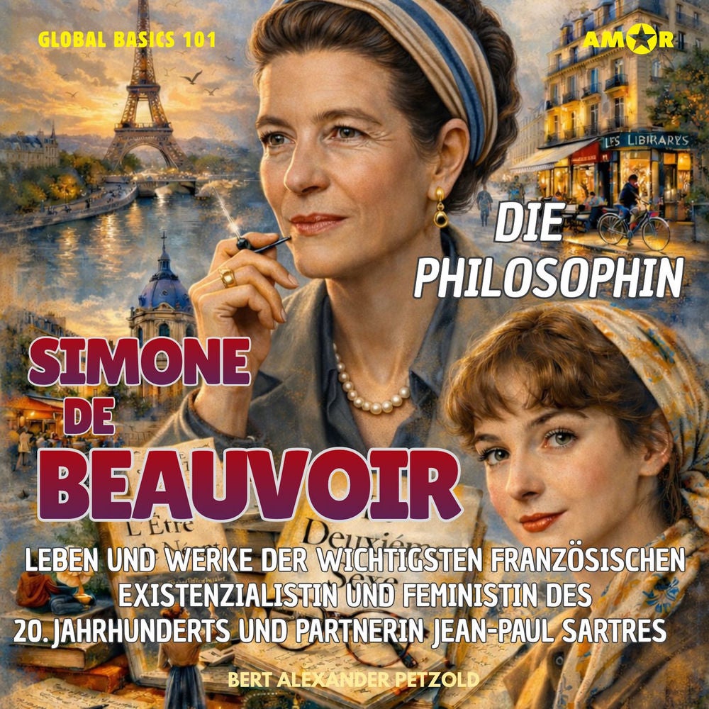 Die Philosophin Simone de Beauvoir - Leben und Werke der französischen Existenzialistin und Feministin des 20. Jahrhunderts und Pa