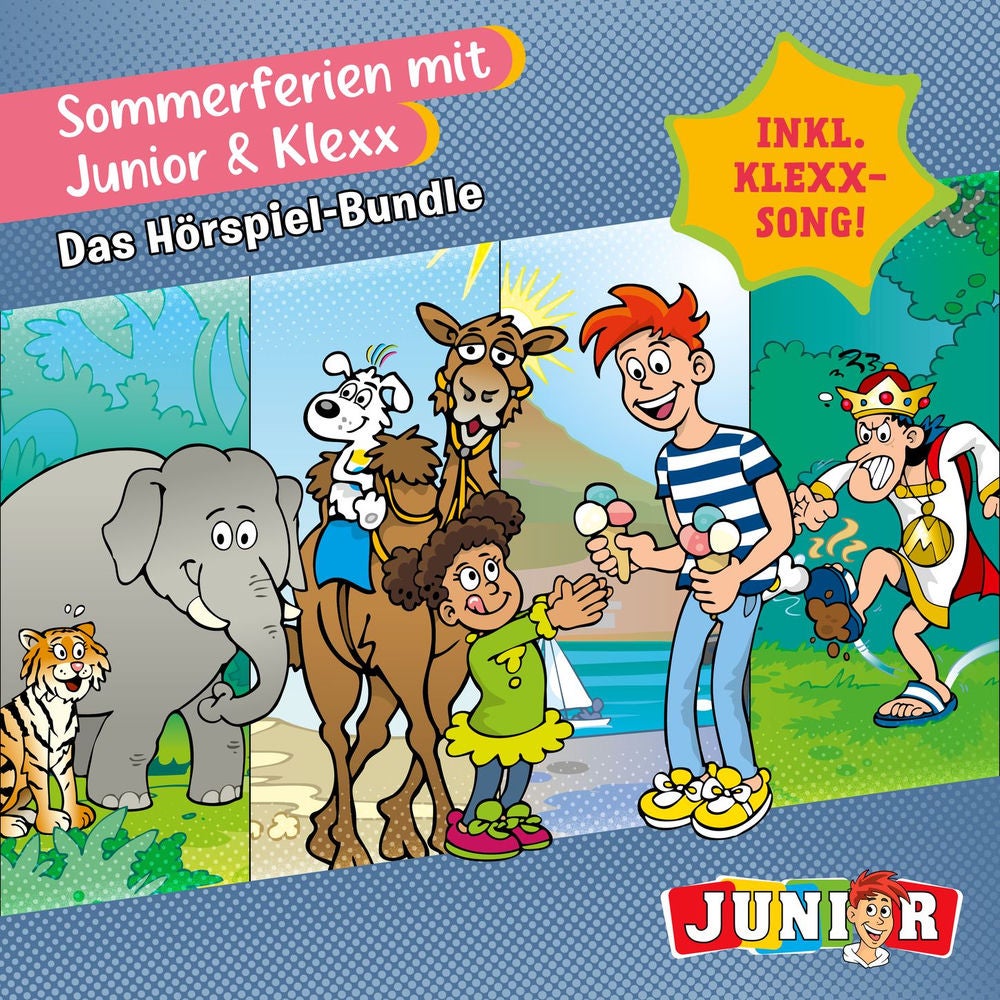 Sommerferien mit Junior & Klexx - Sammelband