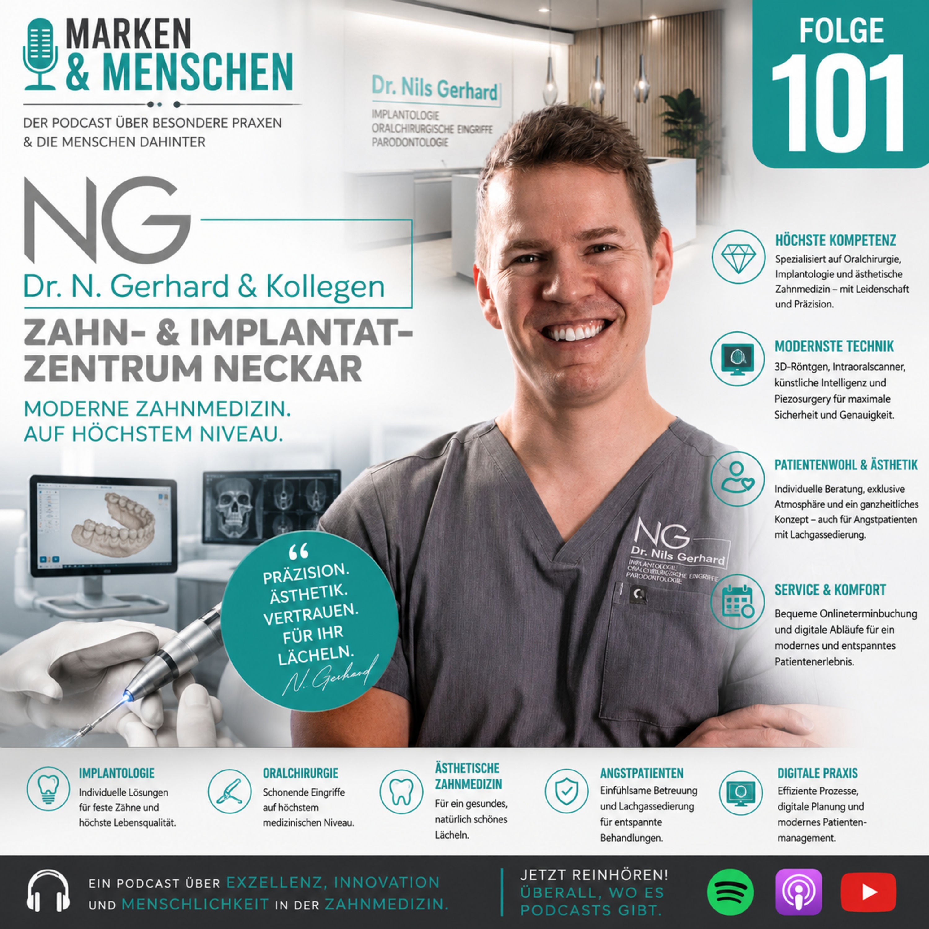 Dr. Nils Gerhard – Moderne Zahnmedizin auf höchstem Niveau