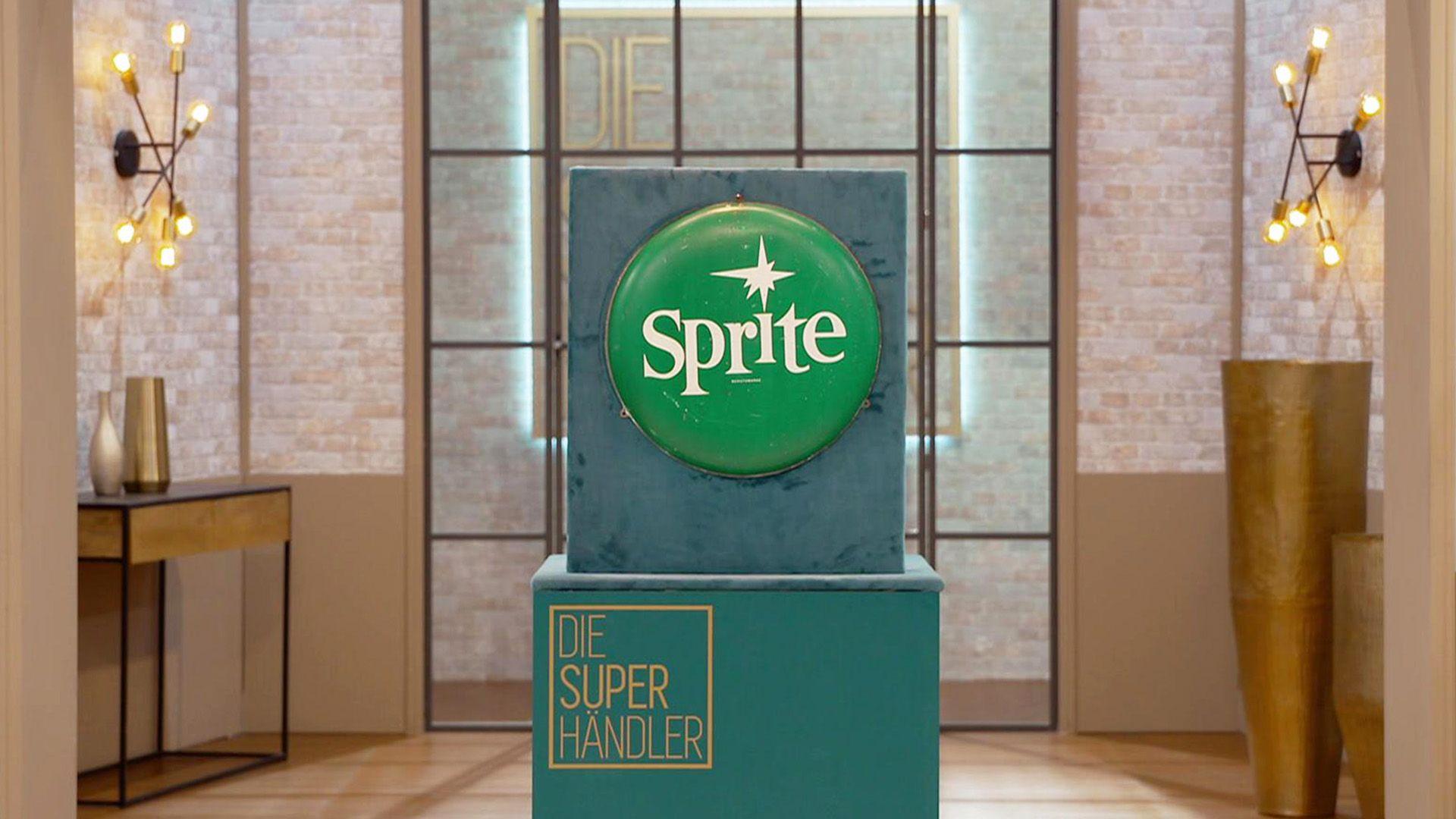 Sprite Außenwerbung 60/70er Jahre / Kelly Family Weste (mit Promi Kathy Kelly)