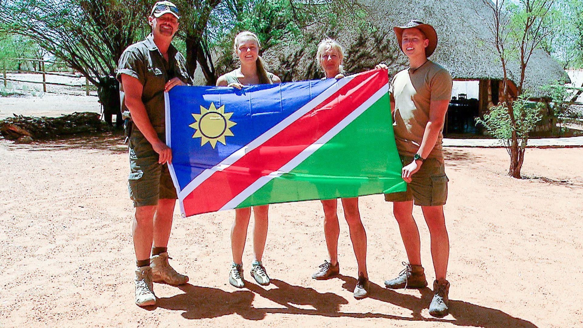 Heute u.a. mit: Familie Reinhardt, Namibia