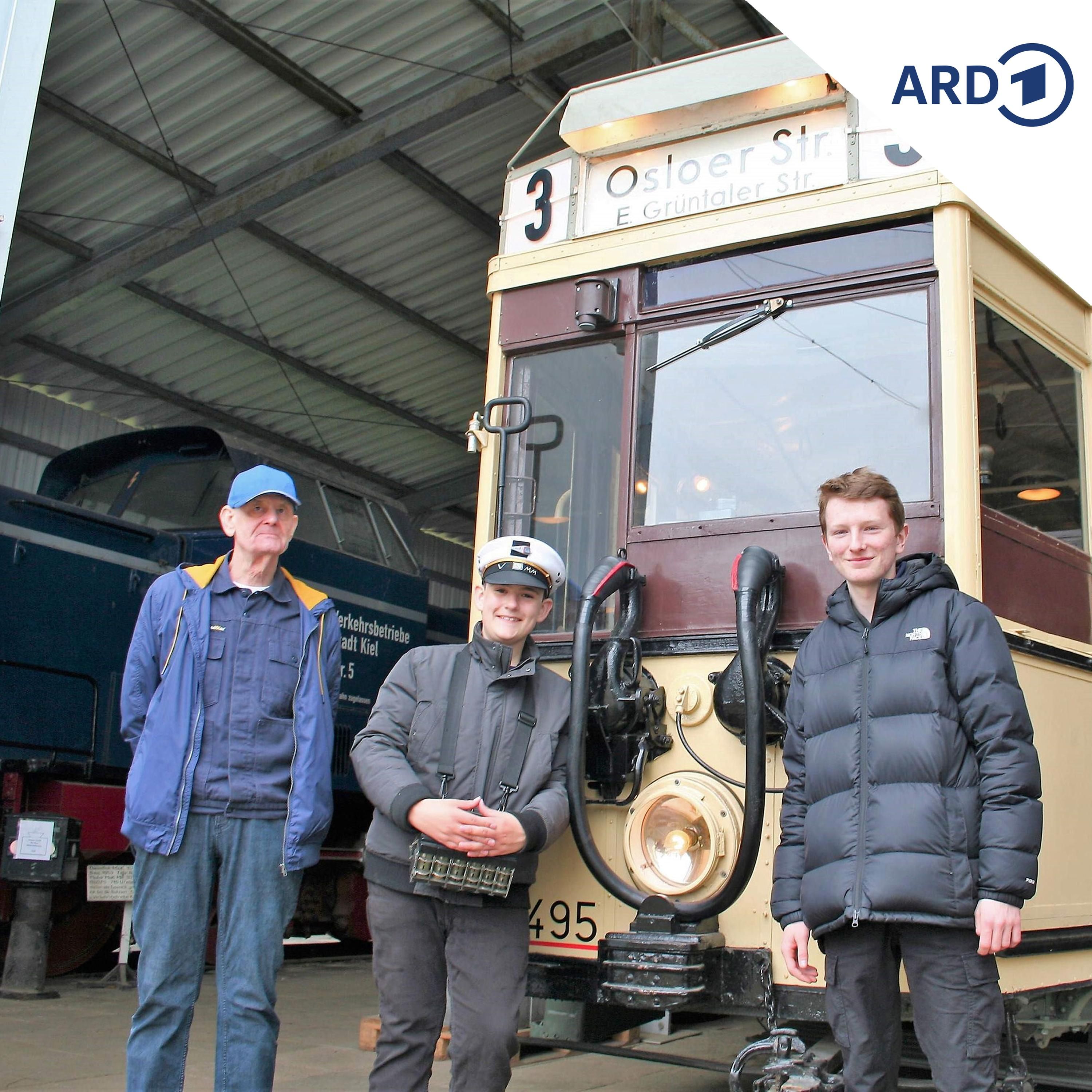 Die Oldtimer-Straßenbahnen vom Schönberger Strand