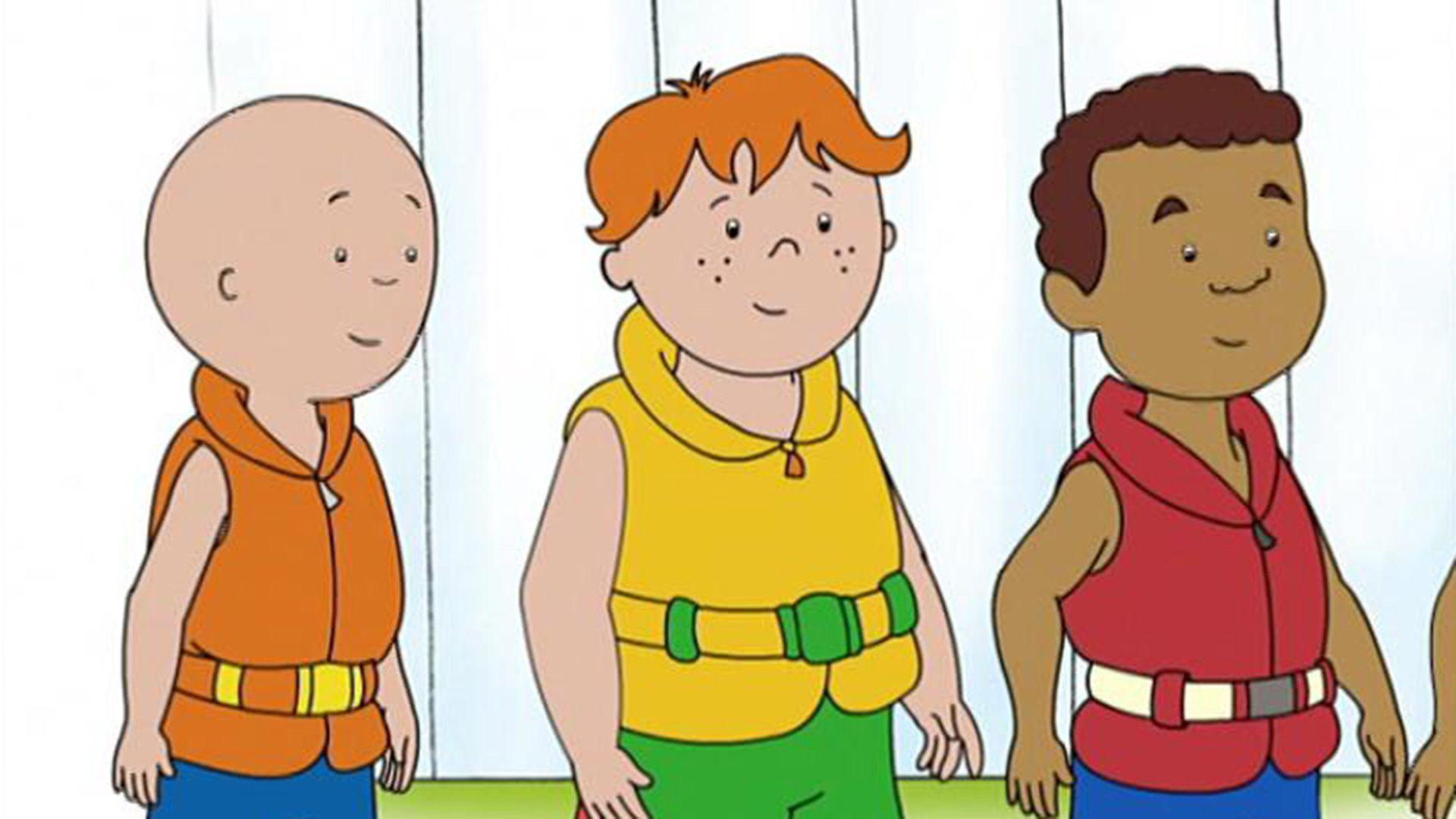 Die große Wasserrutsche / Caillou, der Seemann / Caillou und die Krabbeltiere