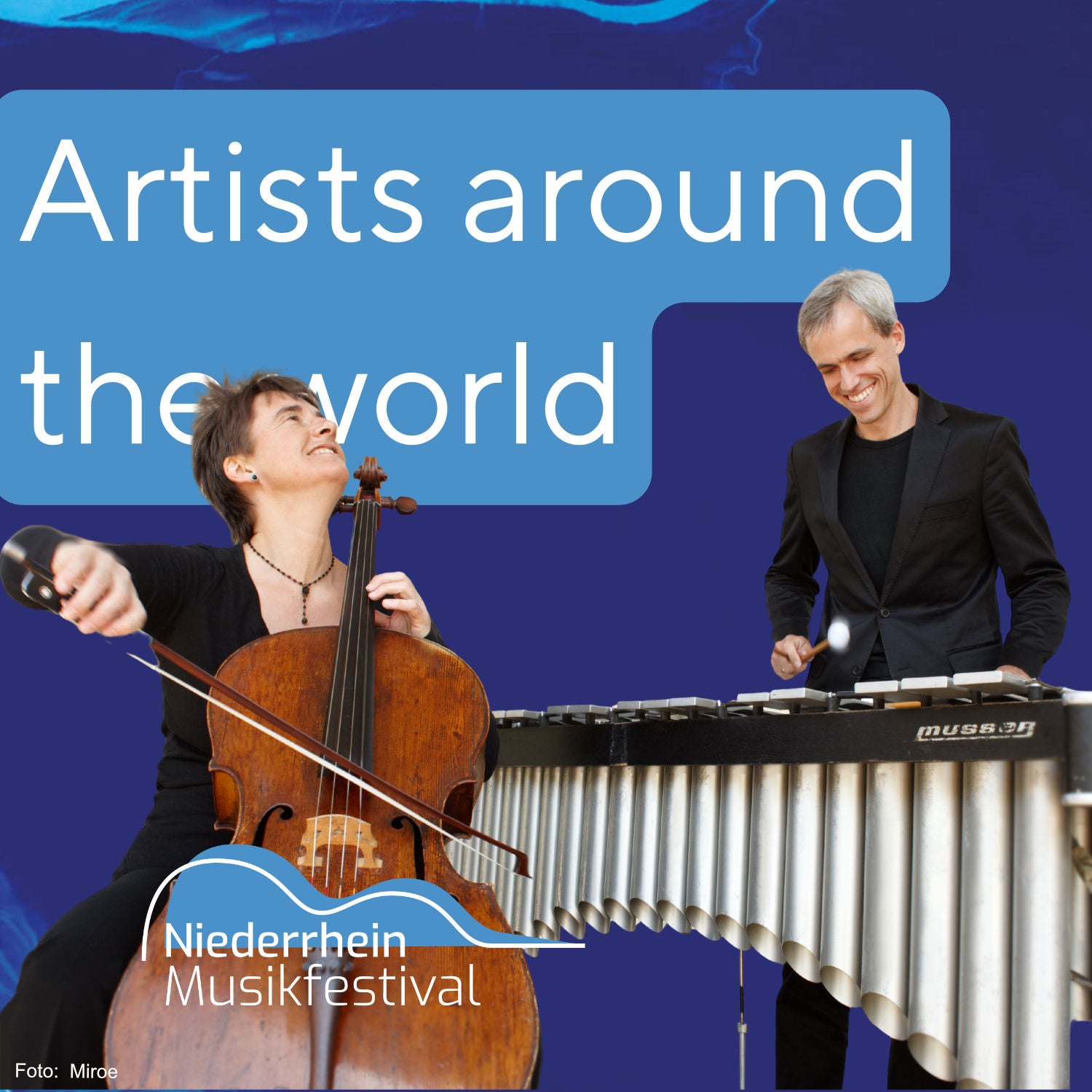 023 Eigene Wege gehen kreativ sein | Cellistin Anna Carewe & der Vibraphonist Oli Bott