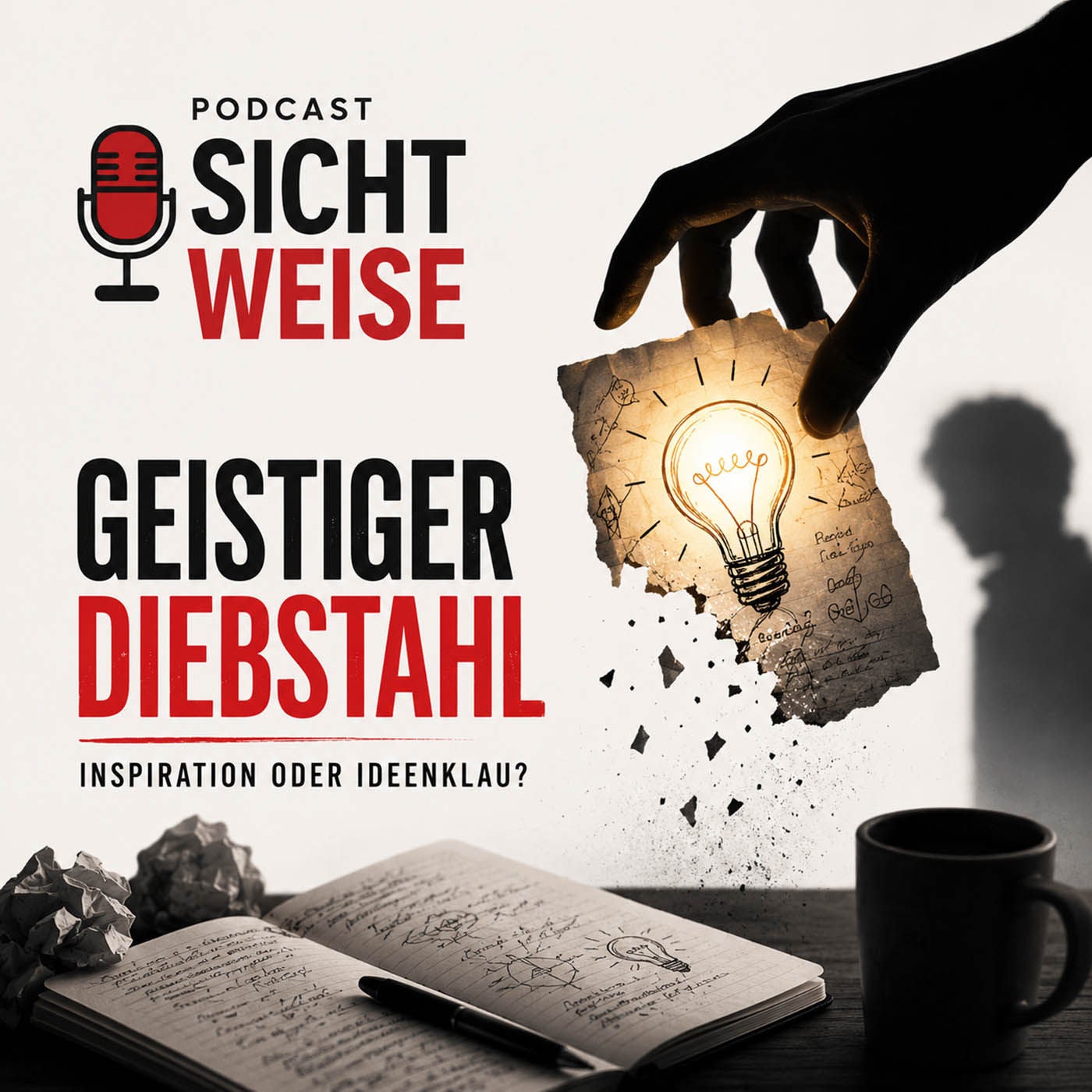 Wann ist geistiger Diebstahl verwerflich? Podcast Sicht Weise von und mit Anette Pelzer