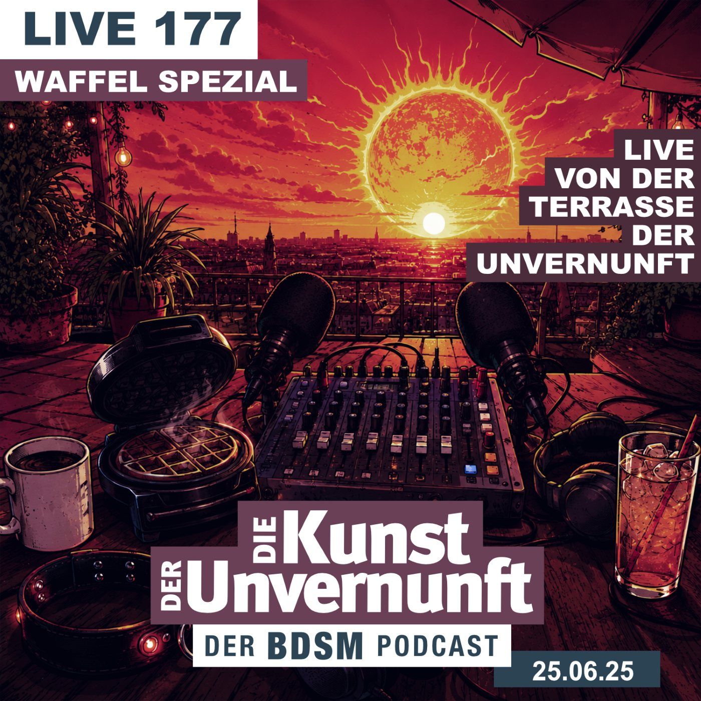 Unvernunft Live 177 - Saisonabschluss - Waffeln Spezial