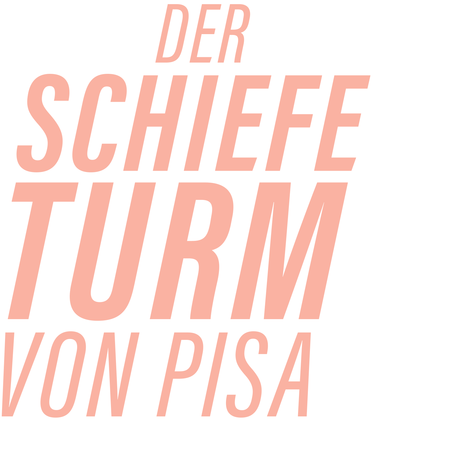 Der schiefe Turm von Pisa