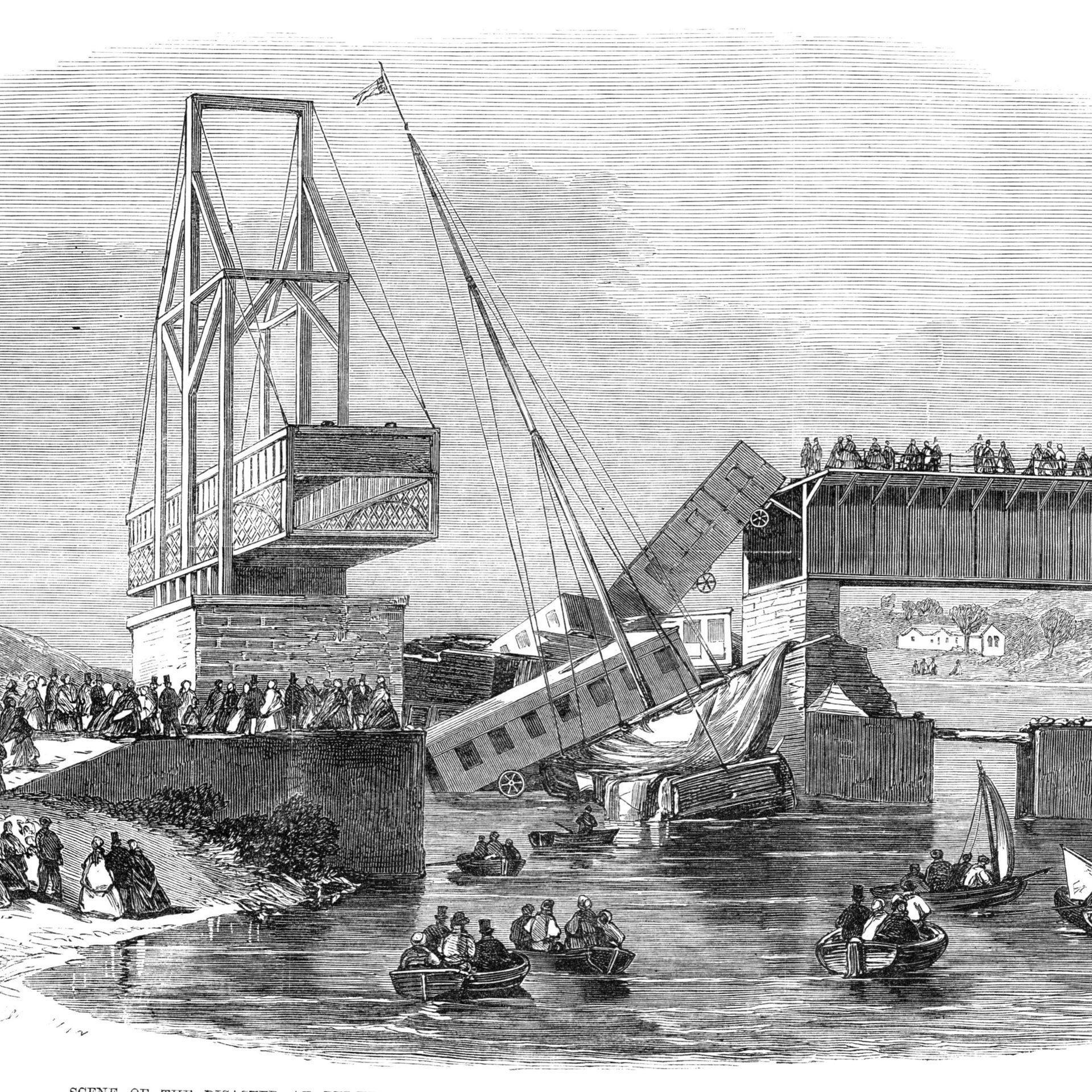 29.06.1864: In Kanada ereignet sich ein schweres Zugunglück