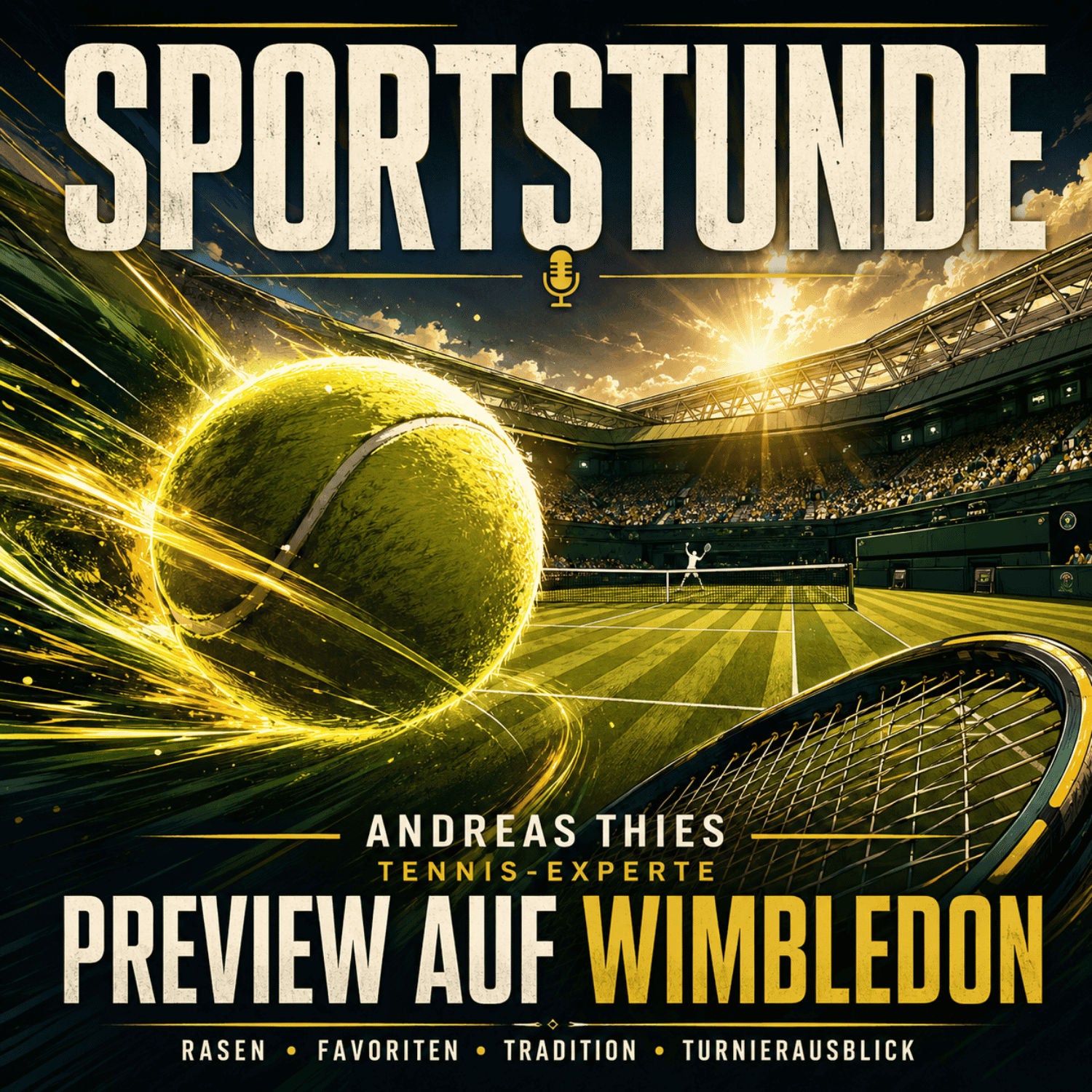 Wimbledon im Fokus: Andreas Thies über Rasen, Favoriten und die Magie des Traditionsturniers