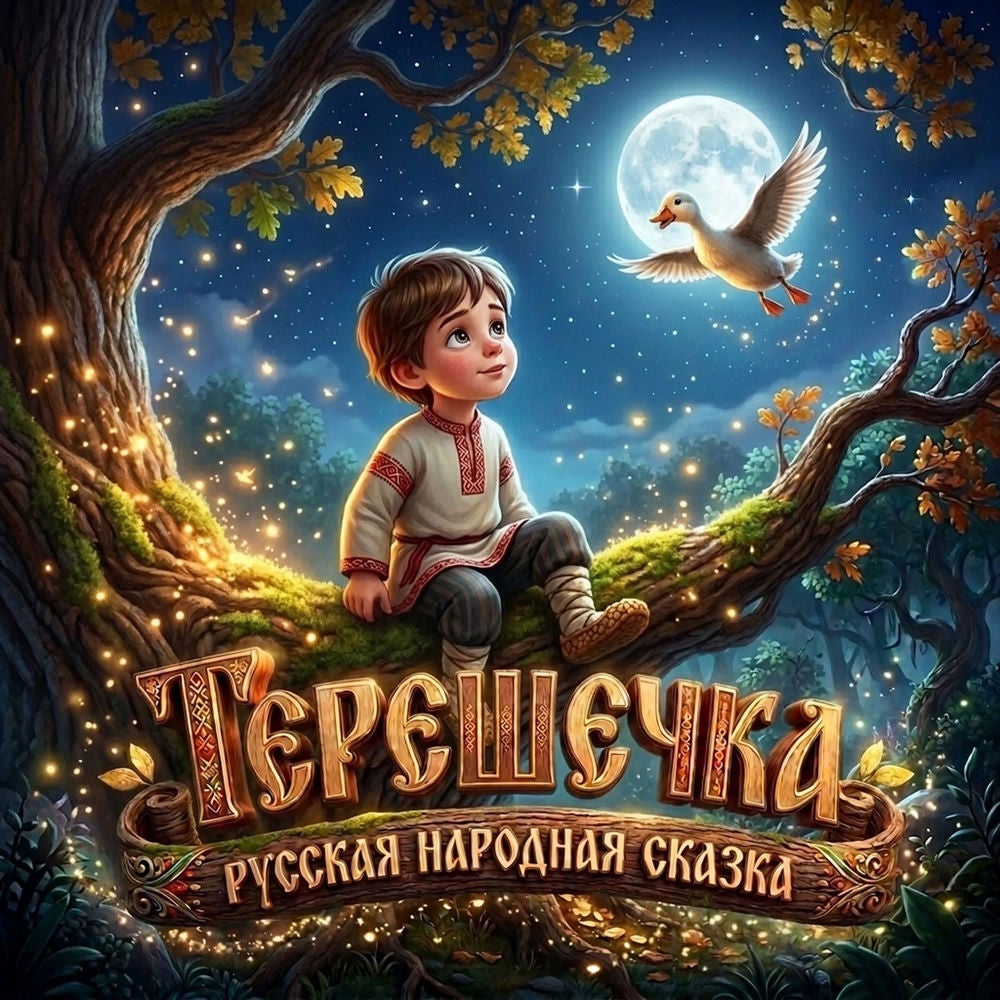 Терешечка Русская Народная Сказка, Аудиосказка Для Детей