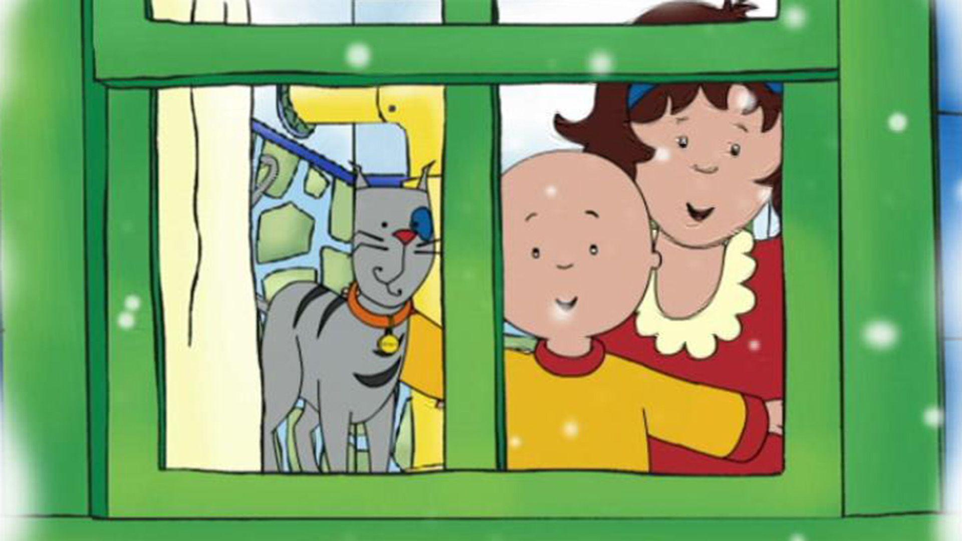 Schneeflocken / Caillou schießt. Und Tor! / Caillou geht Schlitten fahren