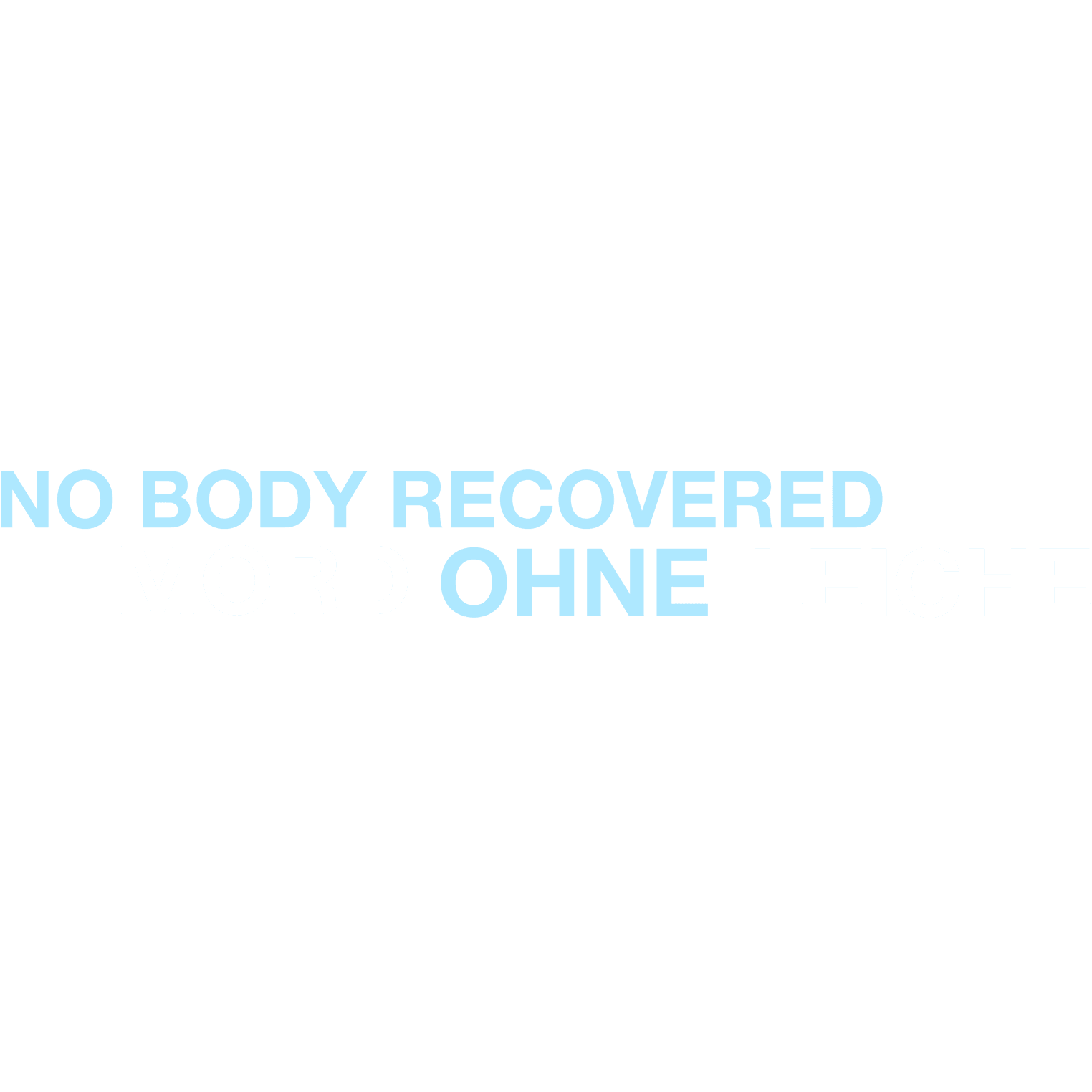 No Body Recovered - Mord ohne Leiche