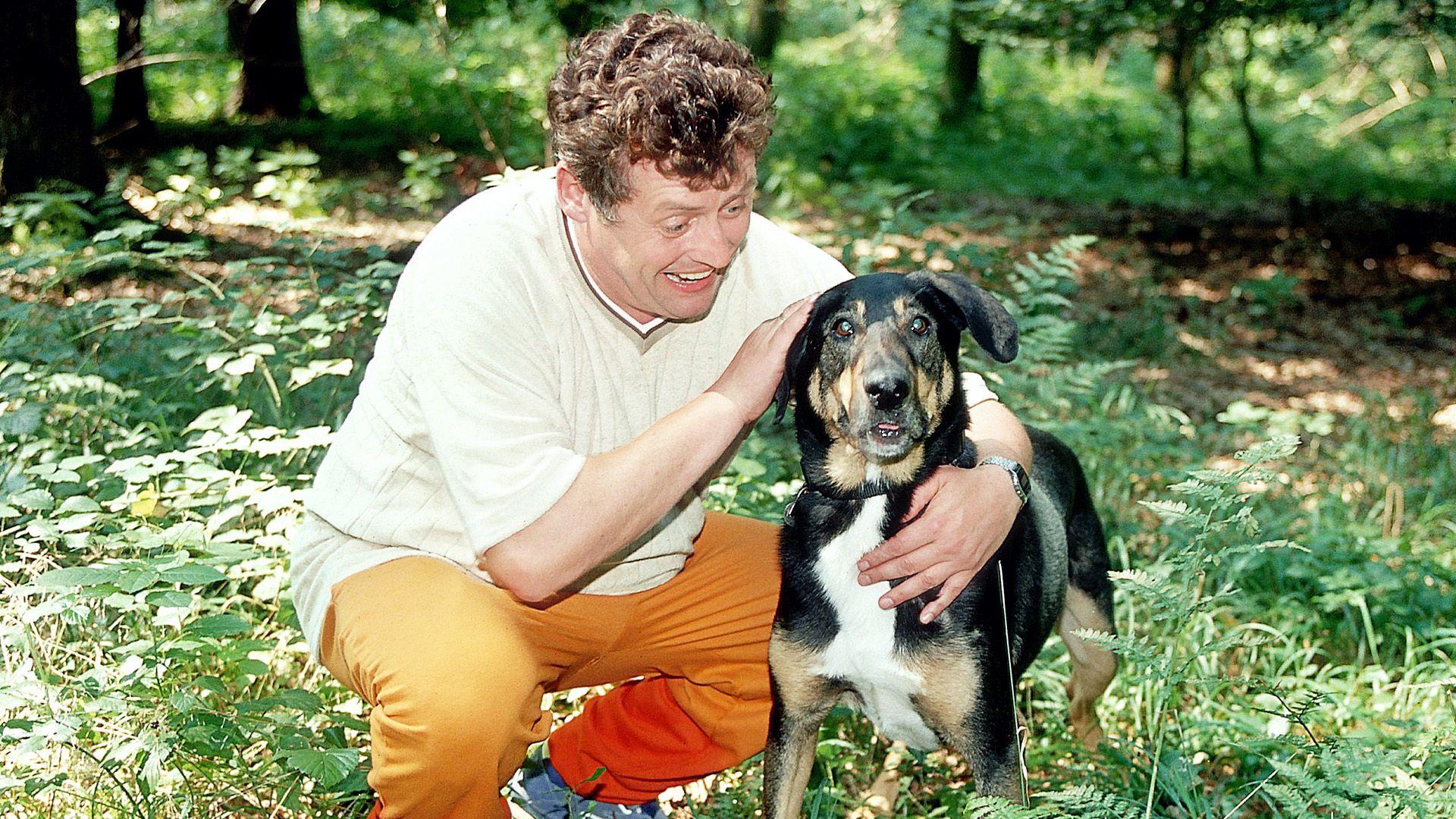 Herr und Hund