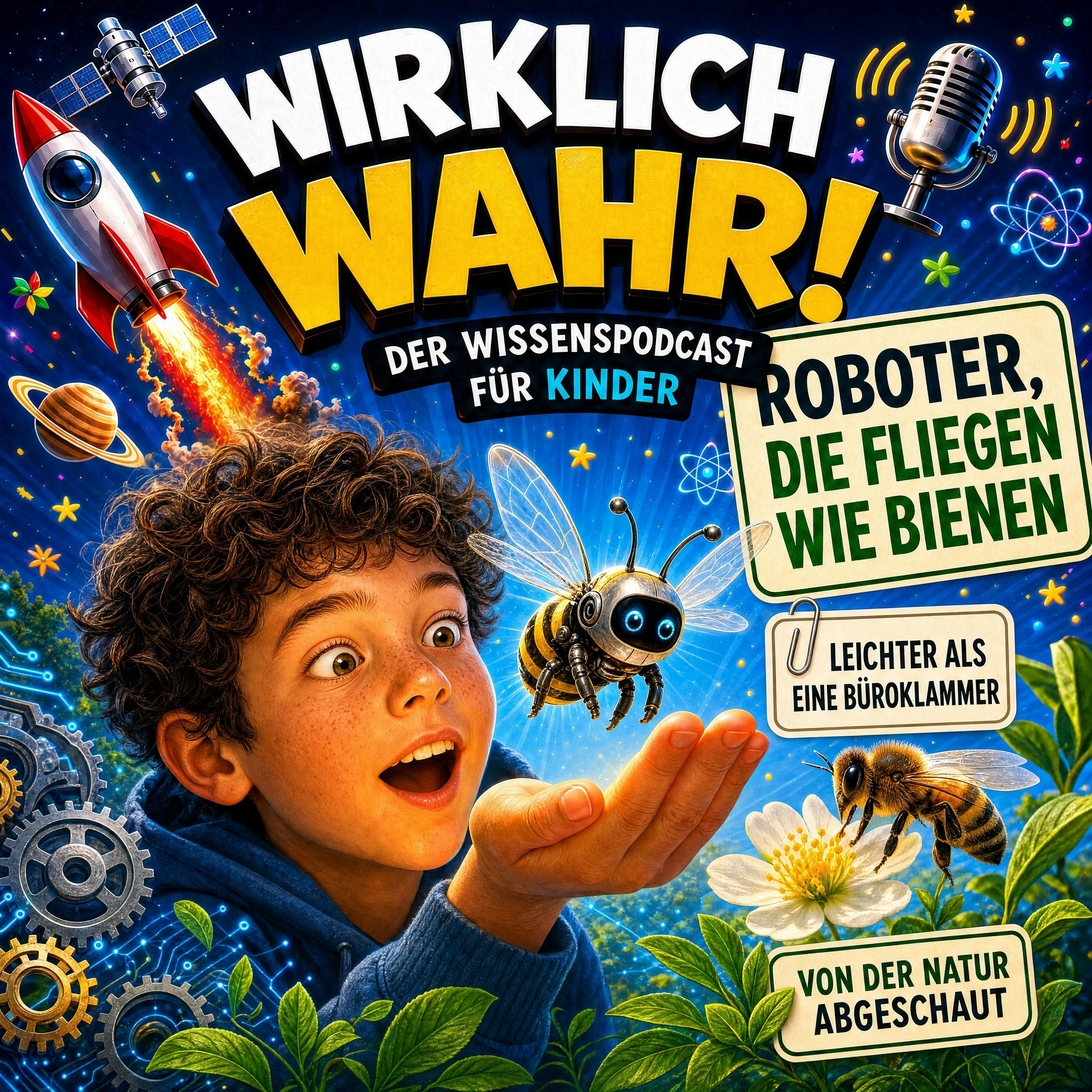 Was ist da los? Roboter, die fliegen wie Bienen