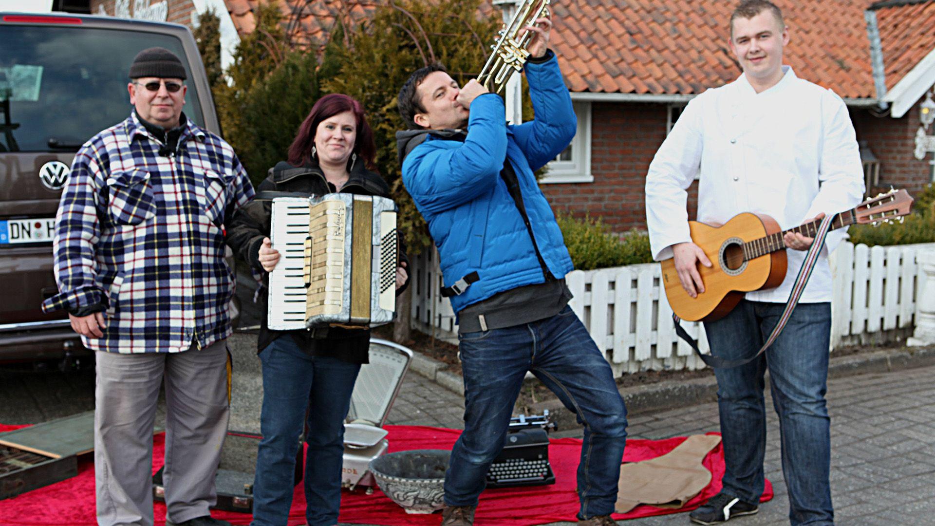 Marco bei Johannes und Tanja
