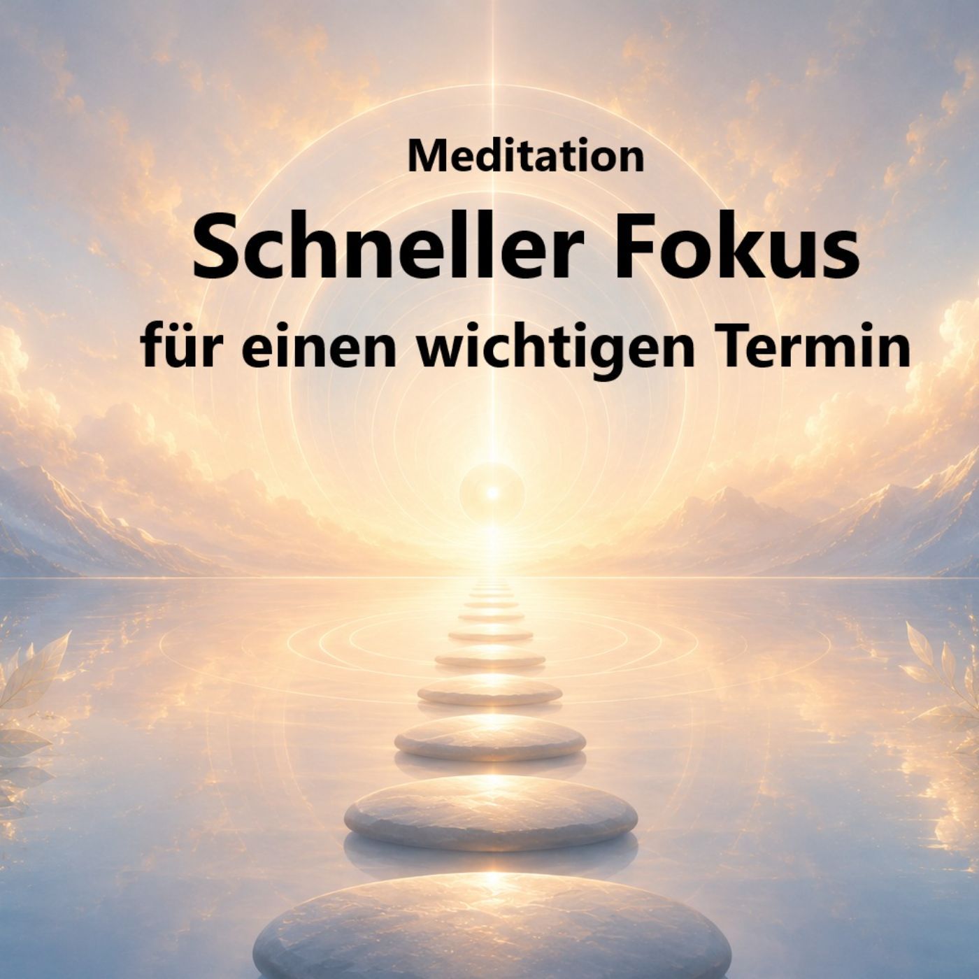 Schneller Fokus für einen wichtigen Termin (5 Minuten Meditation)