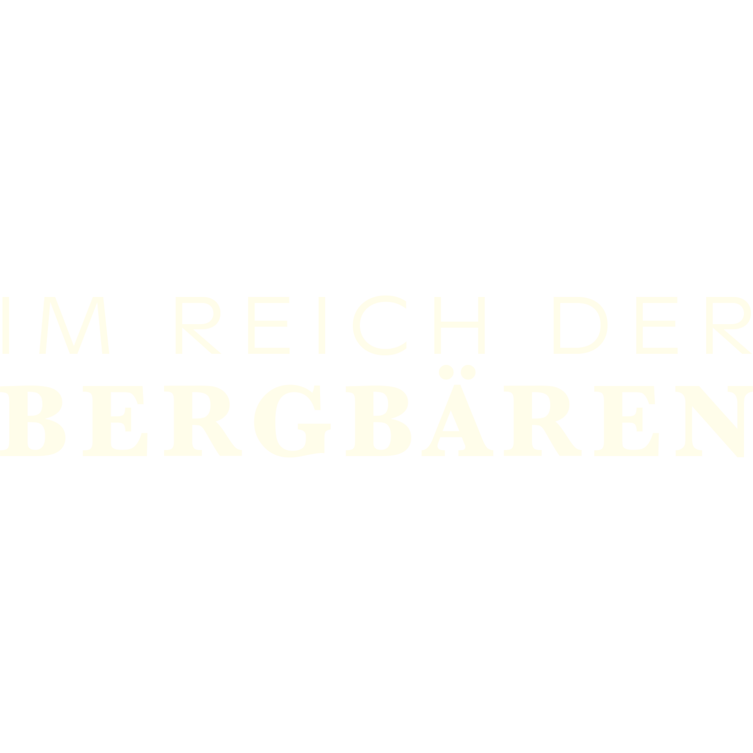 Im Reich der Bergbären