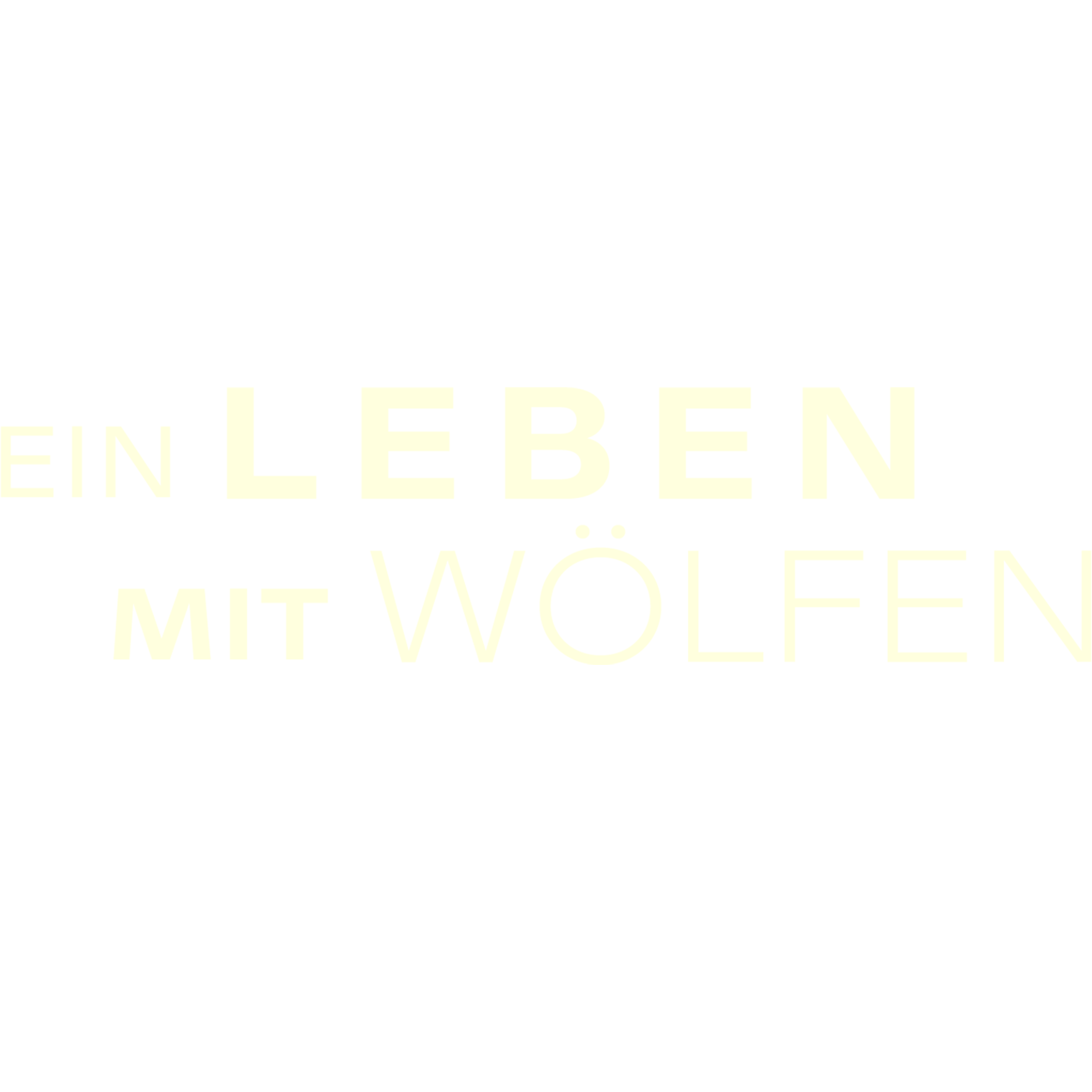 Ein Leben mit Wölfen