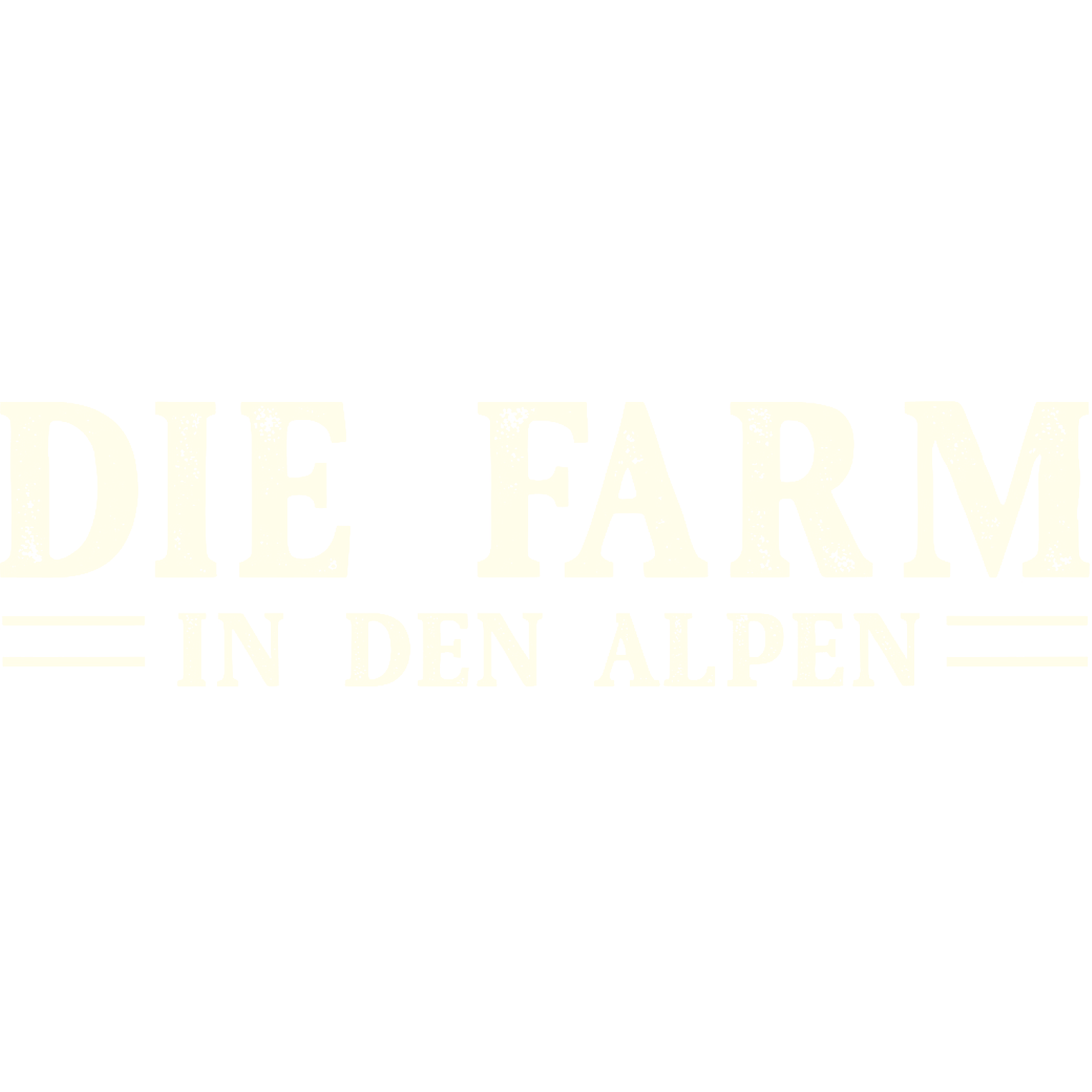 Die Farm in den Alpen
