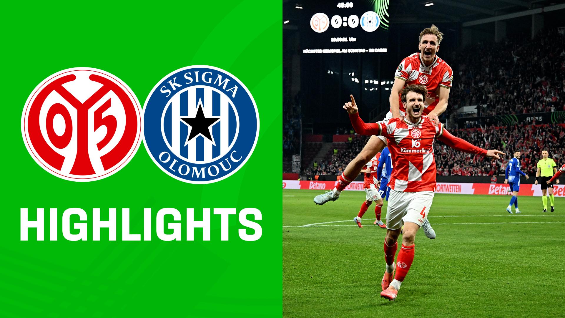 Highlights: FSV Mainz 05 vs. SK Sigma Olmütz
