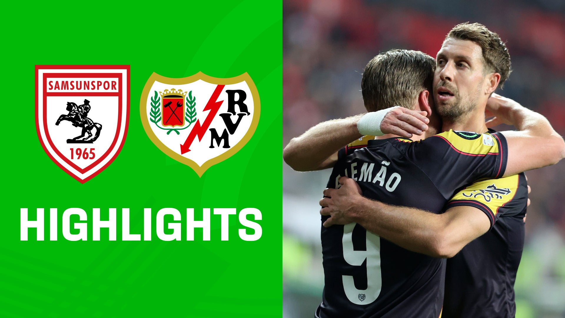 Highlights: Samsunspor vs. Rayo Vallecano